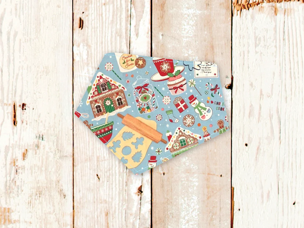 "Holiday Baking" Dog Bandana - Image 2