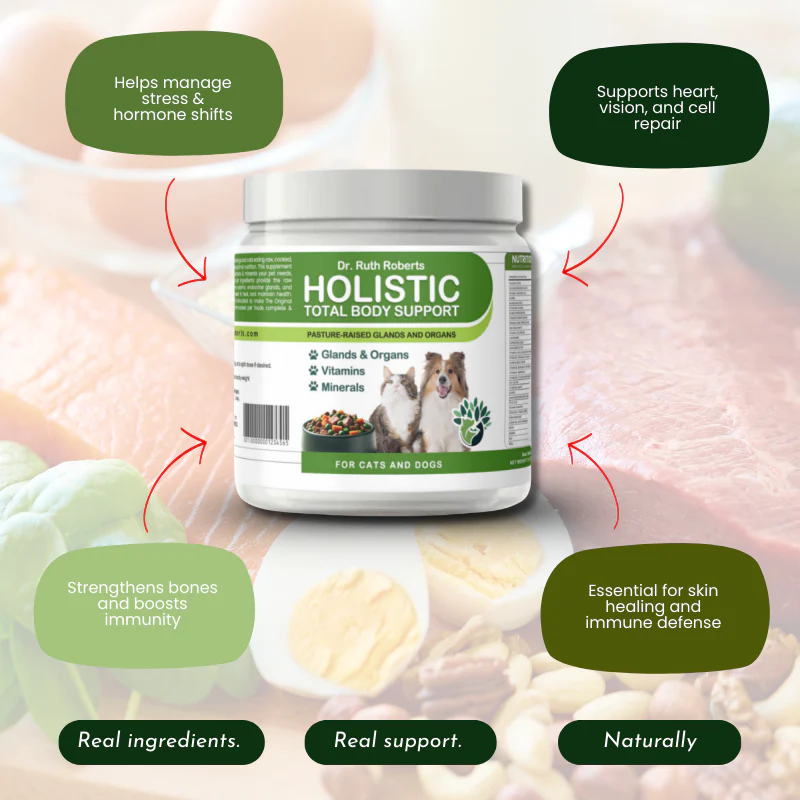 Holistic Total Body Support – Multivitamin & Glandular Support for Dogs and Cats - Image 10