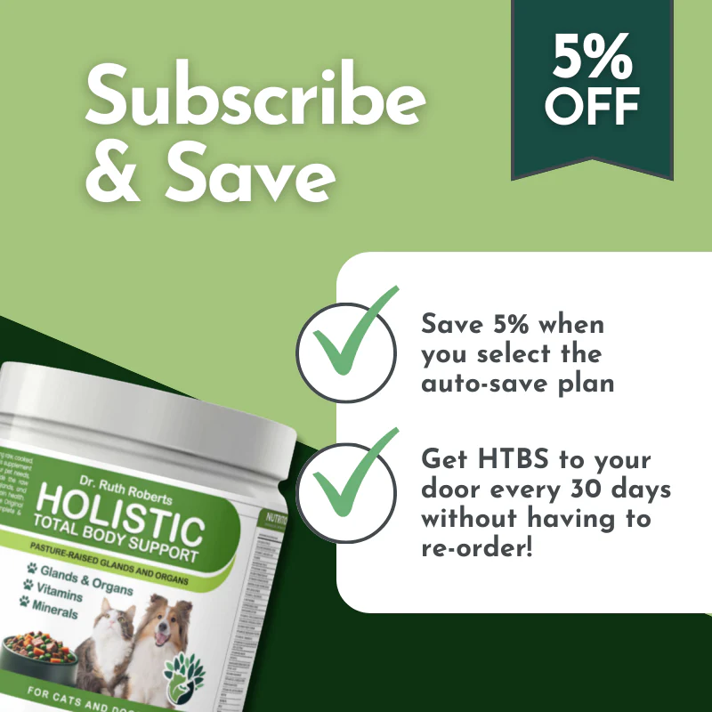 Holistic Total Body Support – Multivitamin & Glandular Support for Dogs and Cats - Image 17