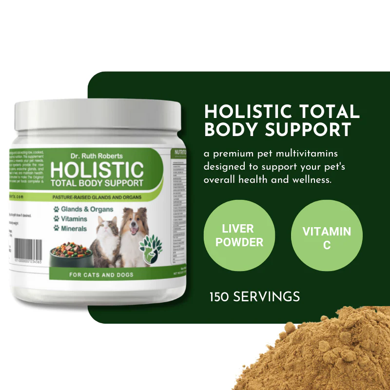 Holistic Total Body Support – Multivitamin & Glandular Support for Dogs and Cats - Image 6