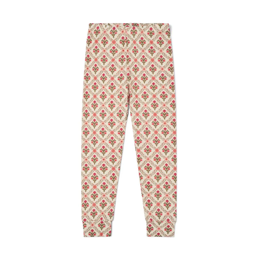 Holly Trellis Bamboo Kids Pajama Set - Image 3
