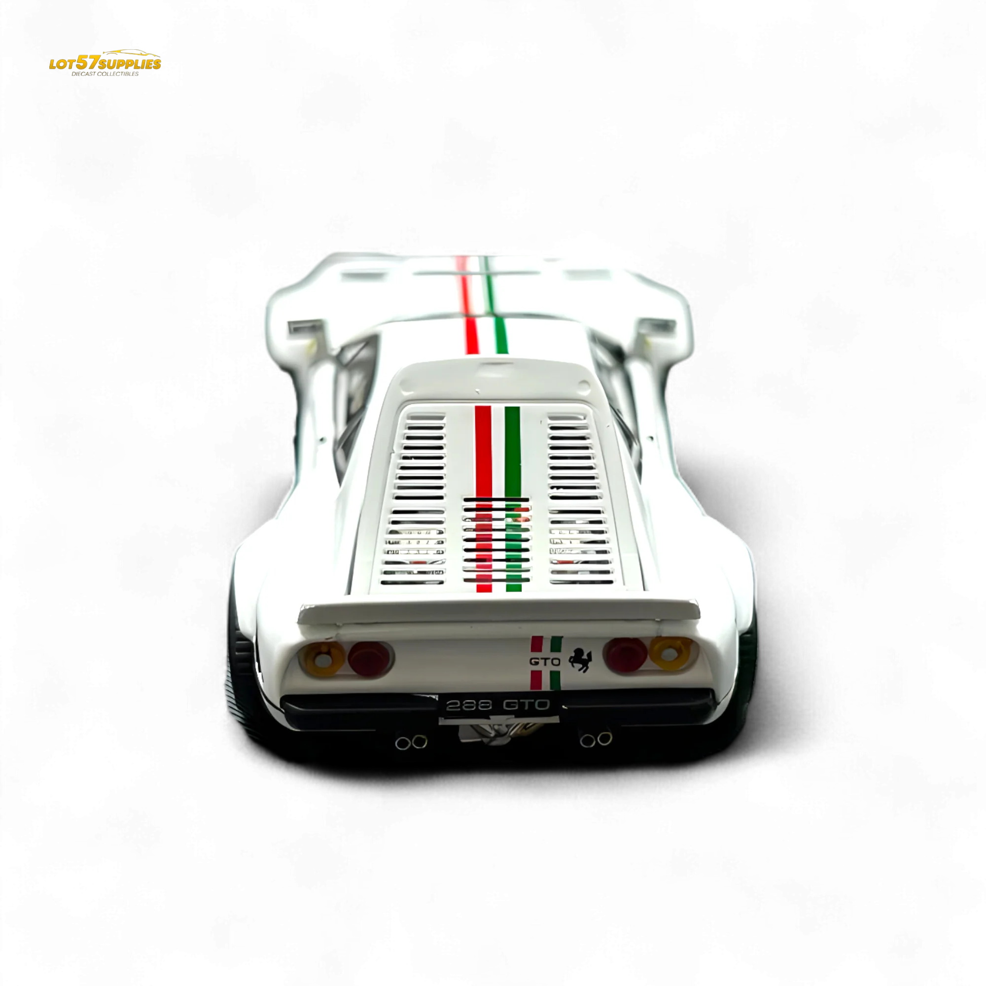 Hone Model 64 288GTO Wide-Body Latte Art White 1:64 - Image 5