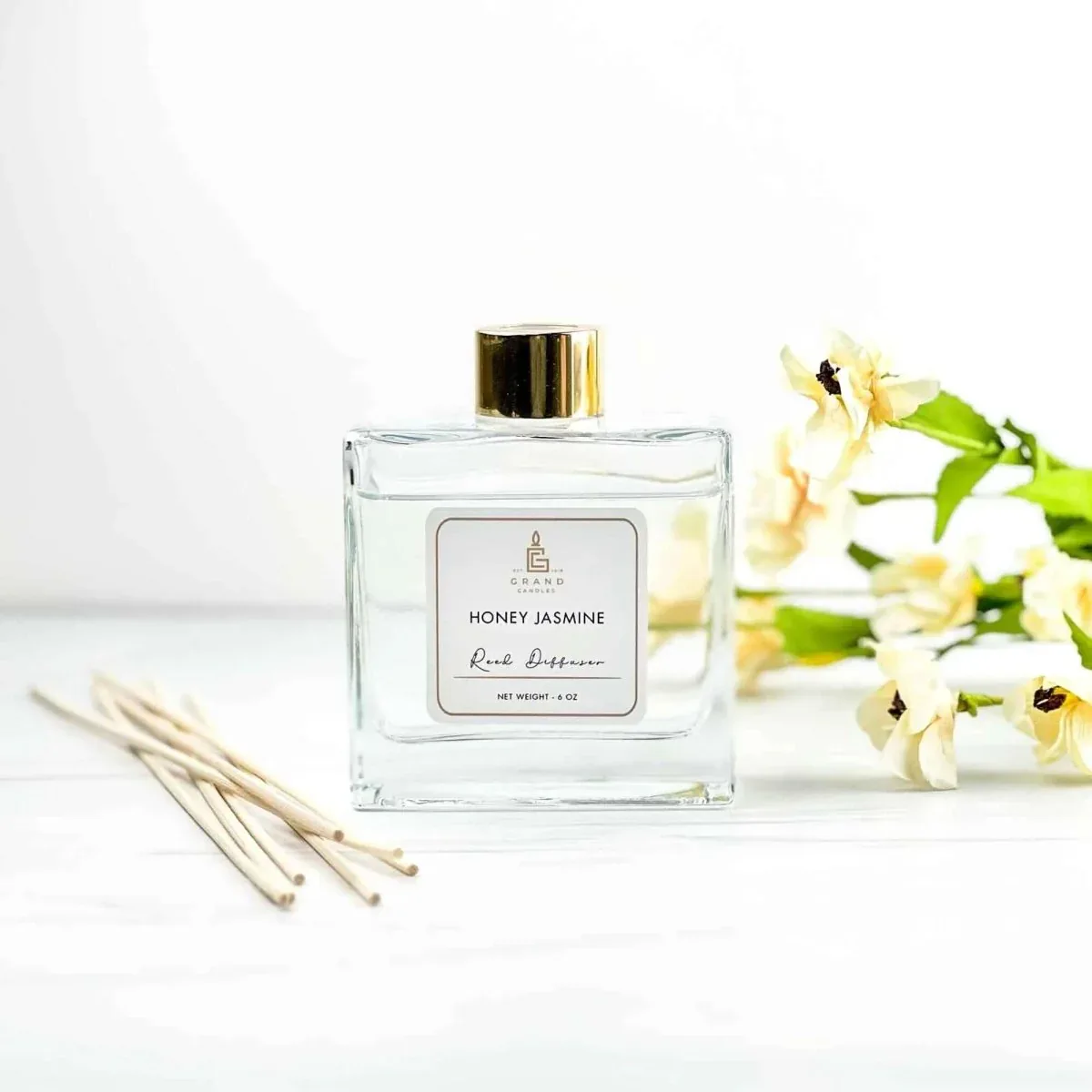 Honey Jasmine Reed Diffuser - Image 3