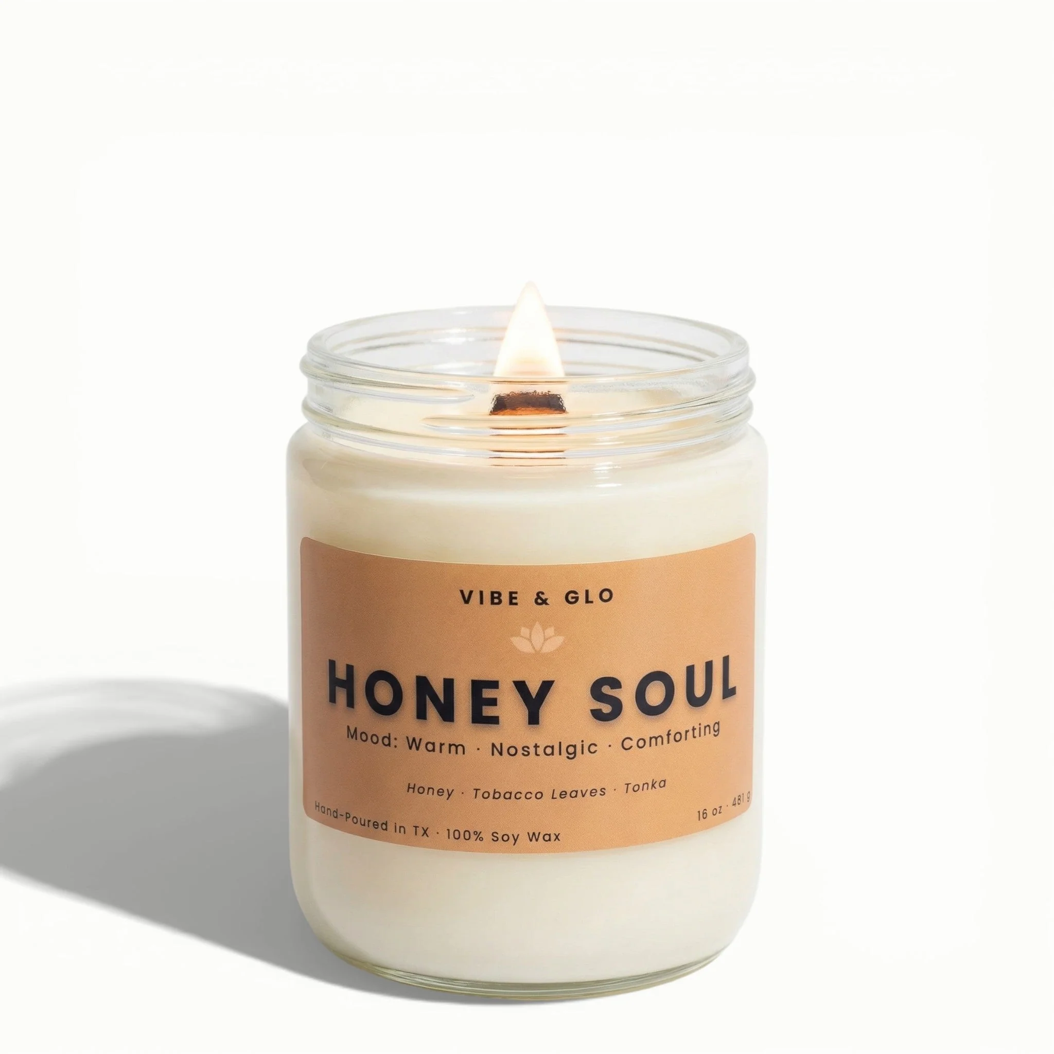 Honey Soul – Honey & Tobacco Soy Candle - Image 10
