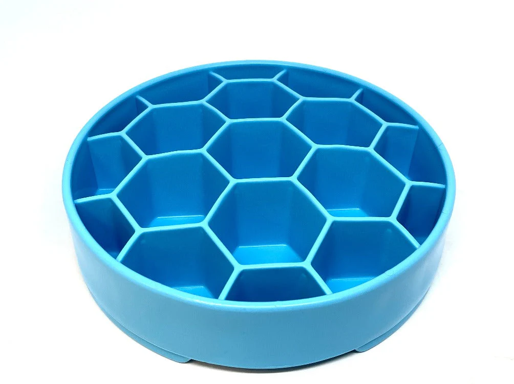 Honeycomb eBowl Deep Slow Feeder Dog Bowl for Enrichment | USA Made - Image 12