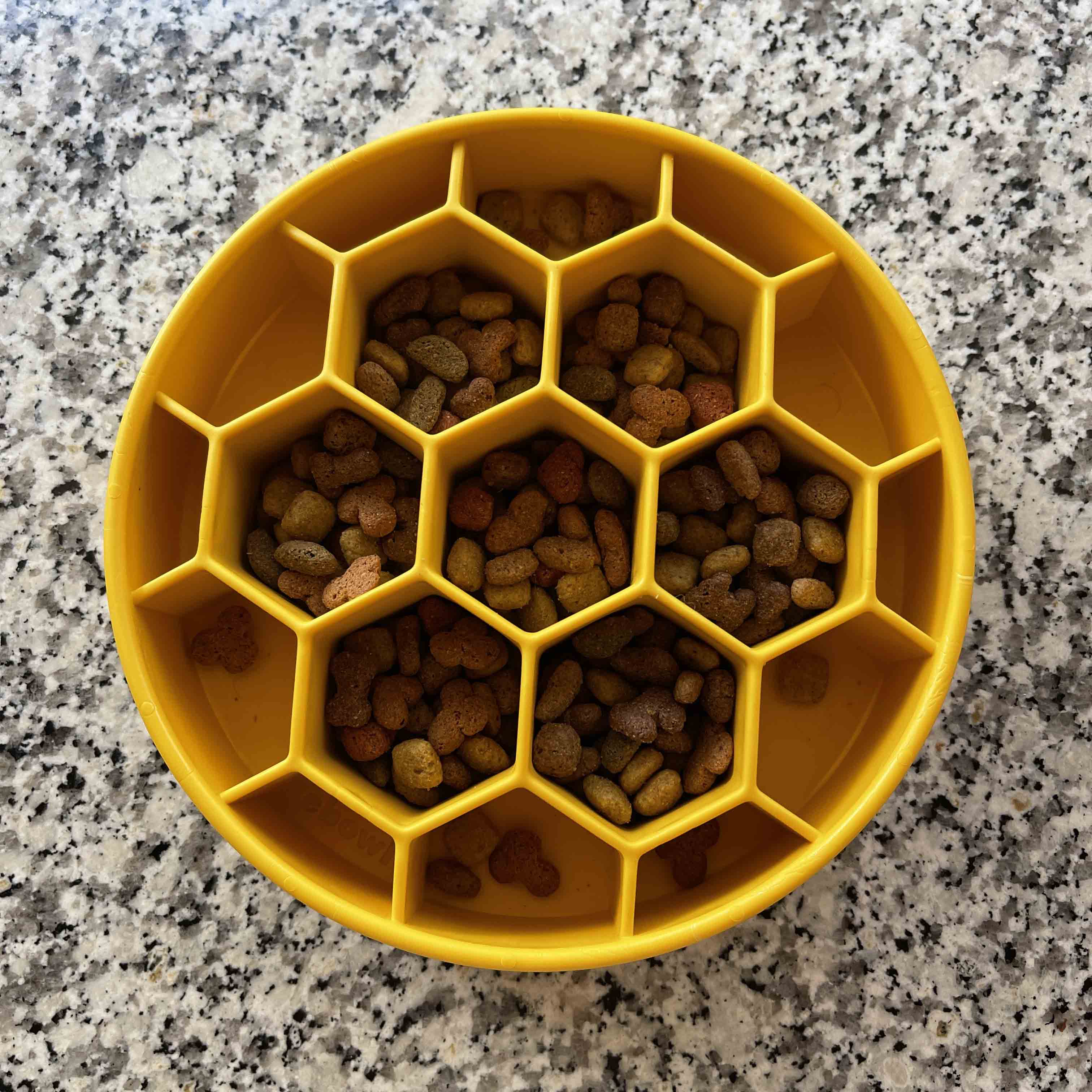 Honeycomb eBowl Deep Slow Feeder Dog Bowl for Enrichment | USA Made - Image 6