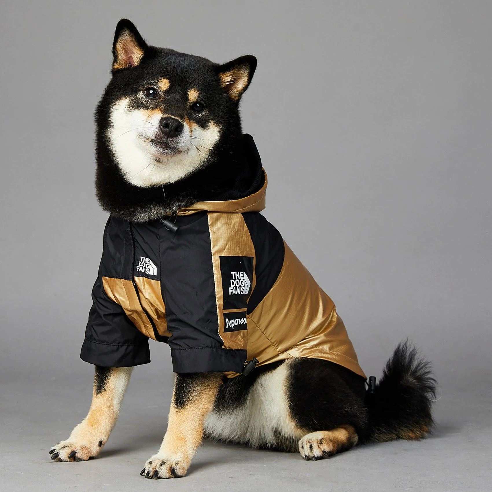 Hooded Dog Raincoat Jacket - Image 7