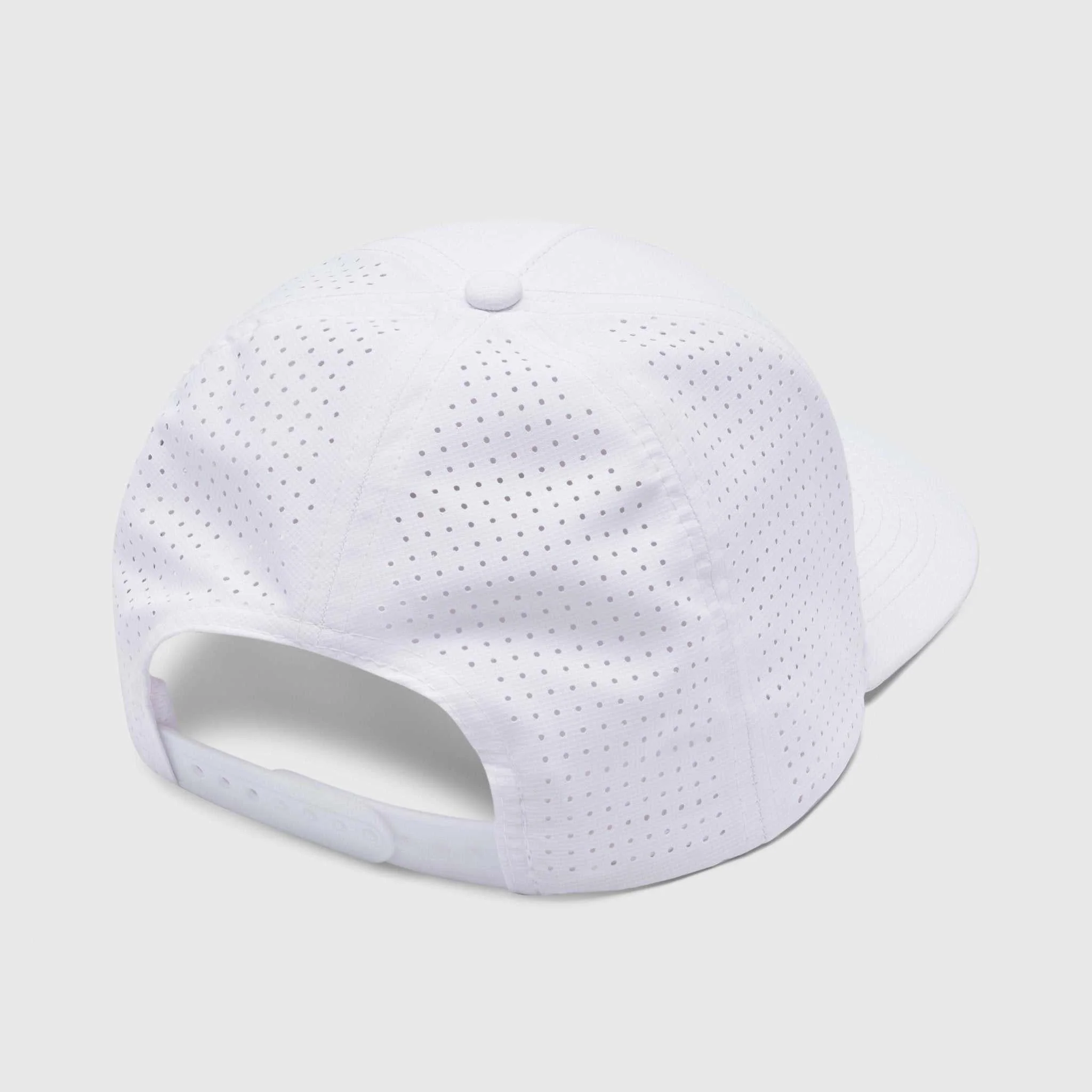 Hook Perforated Performance Hat - White - Image 2