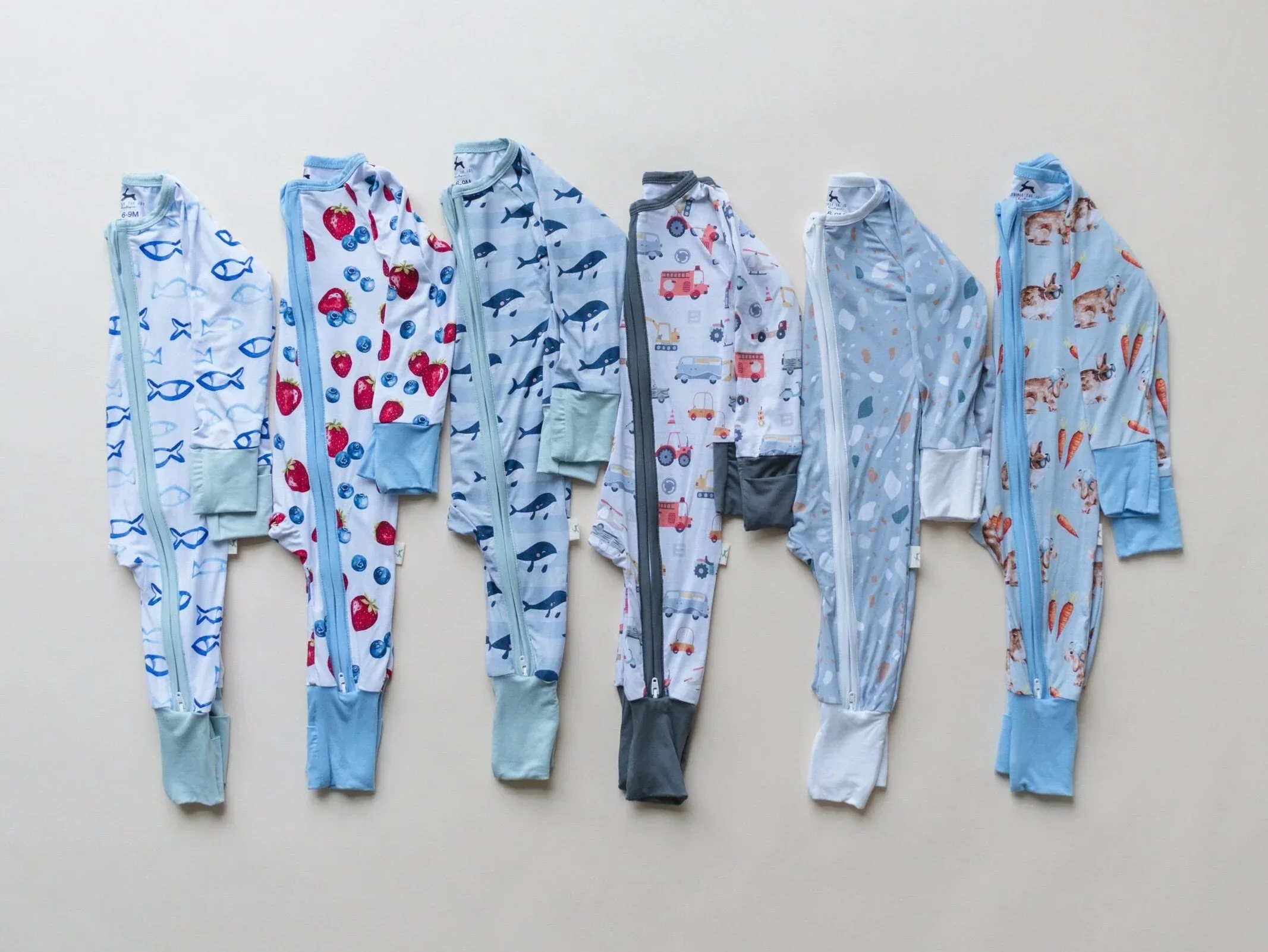 Hoppy Dudes Bamboo Zippy Pajamas - Image 10