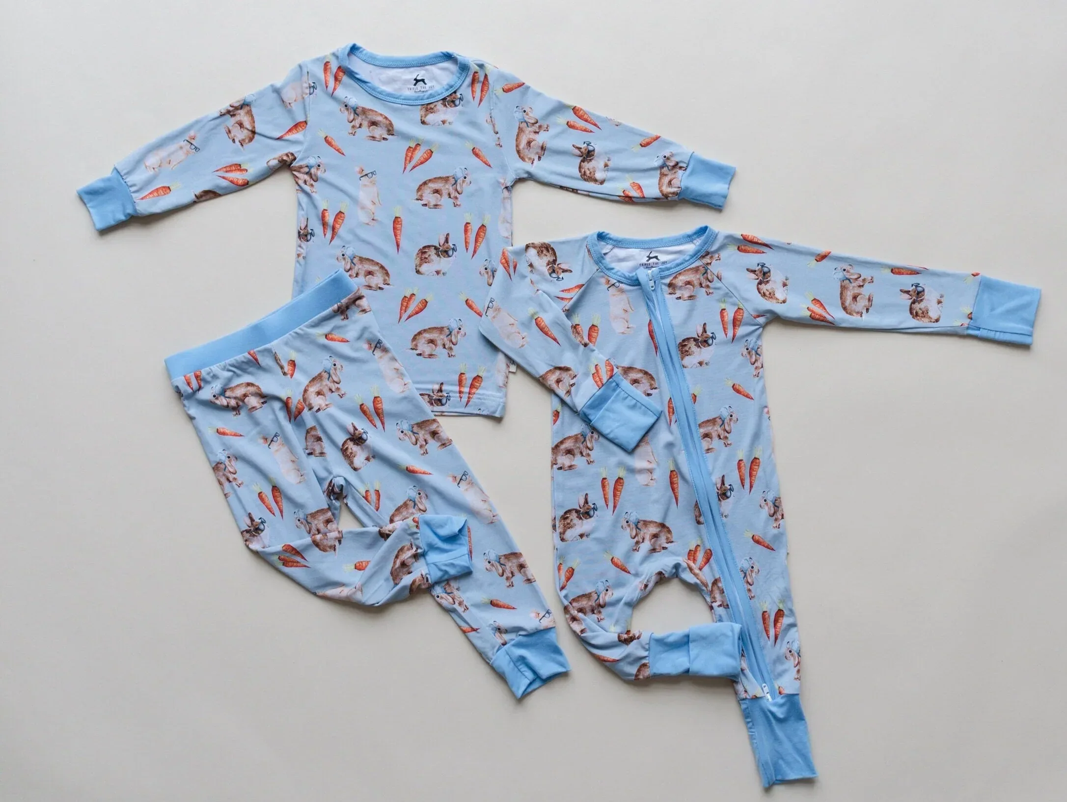 Hoppy Dudes Bamboo Zippy Pajamas - Image 9