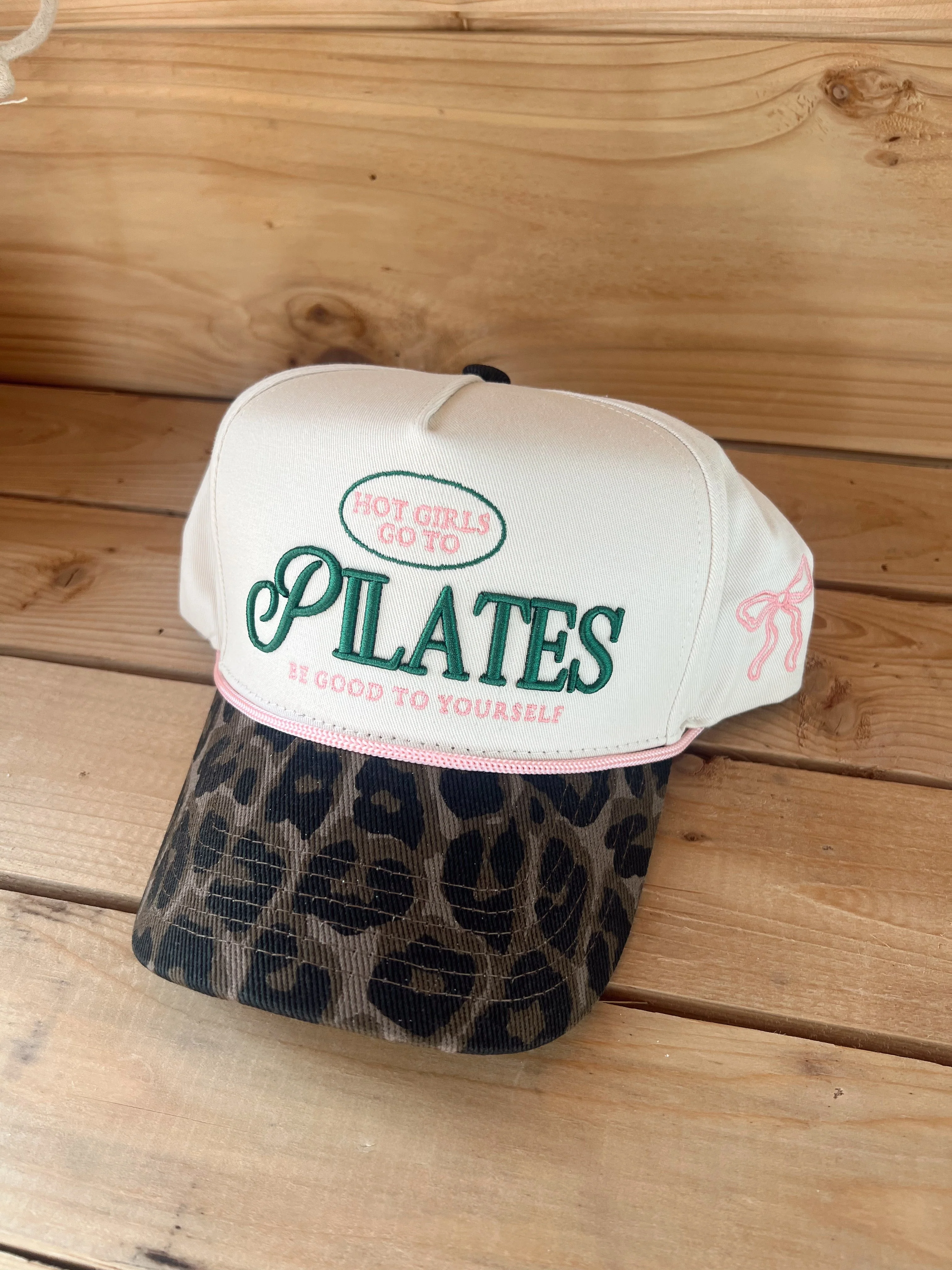 Hot Girls go to Pilates - Leopard Vintage Hat - Image 5