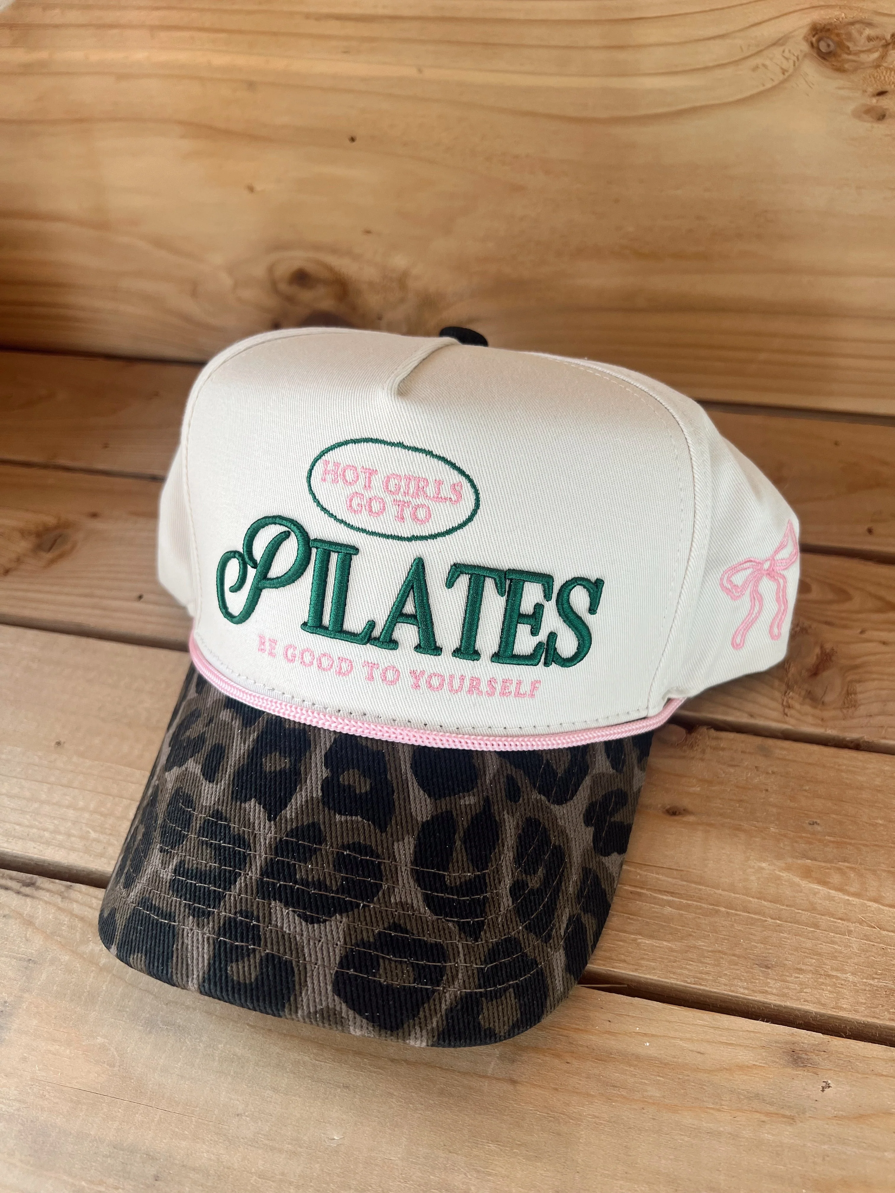 Hot Girls go to Pilates - Leopard Vintage Hat - Image 6