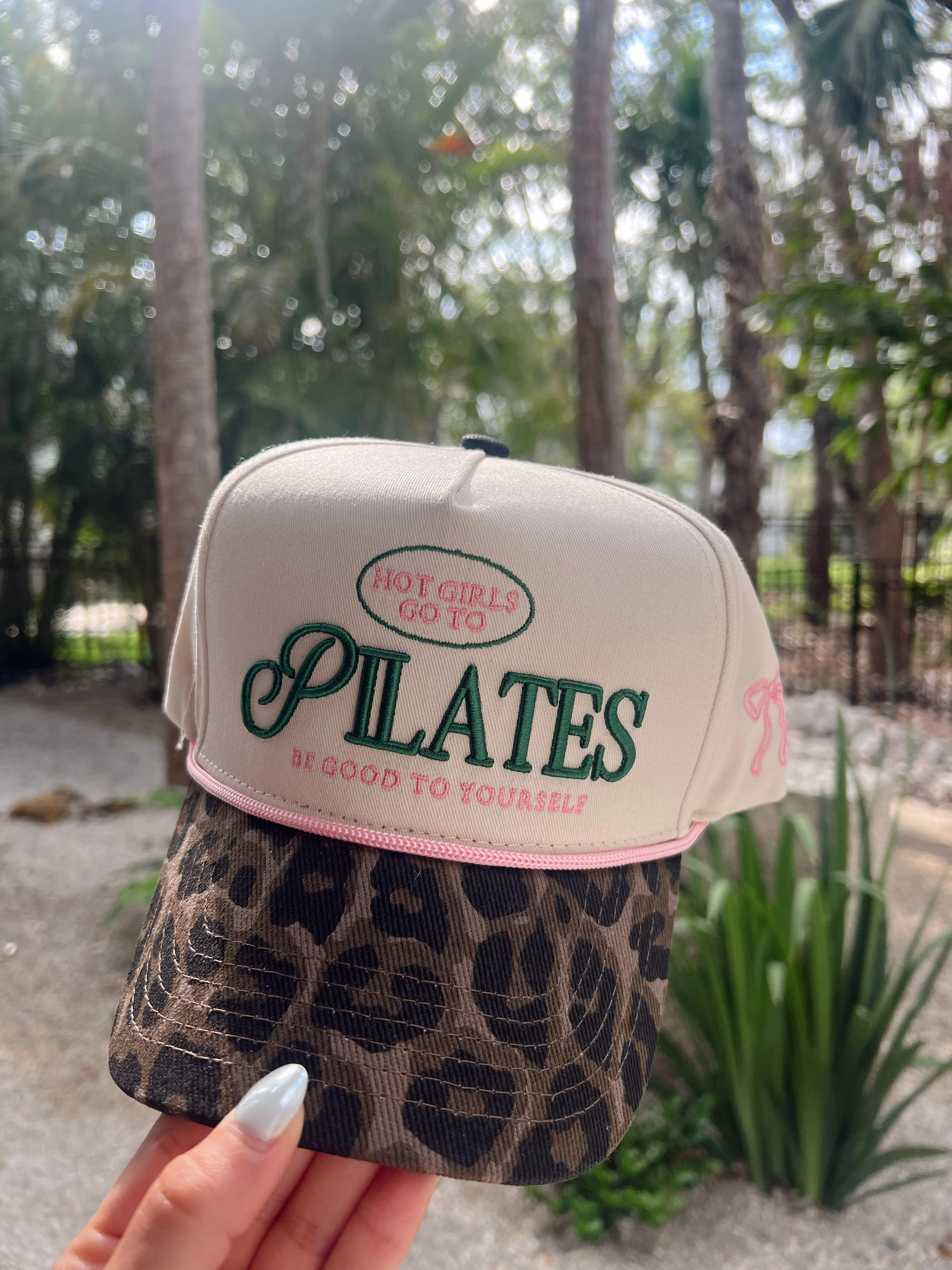 Hot Girls go to Pilates - Leopard Vintage Hat - Image 7