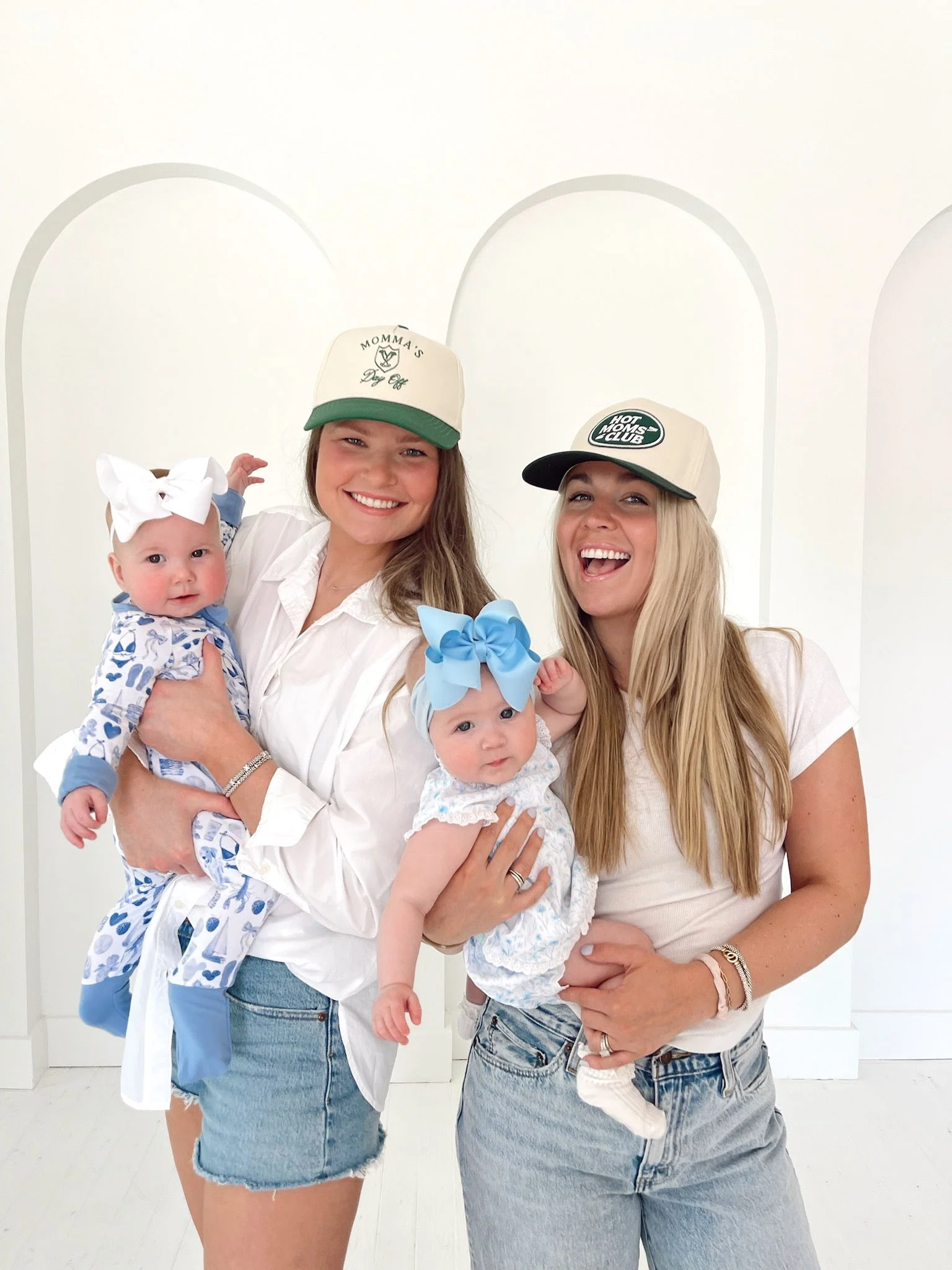 Hot Moms Club - Green Vintage Trucker Hat - Image 6