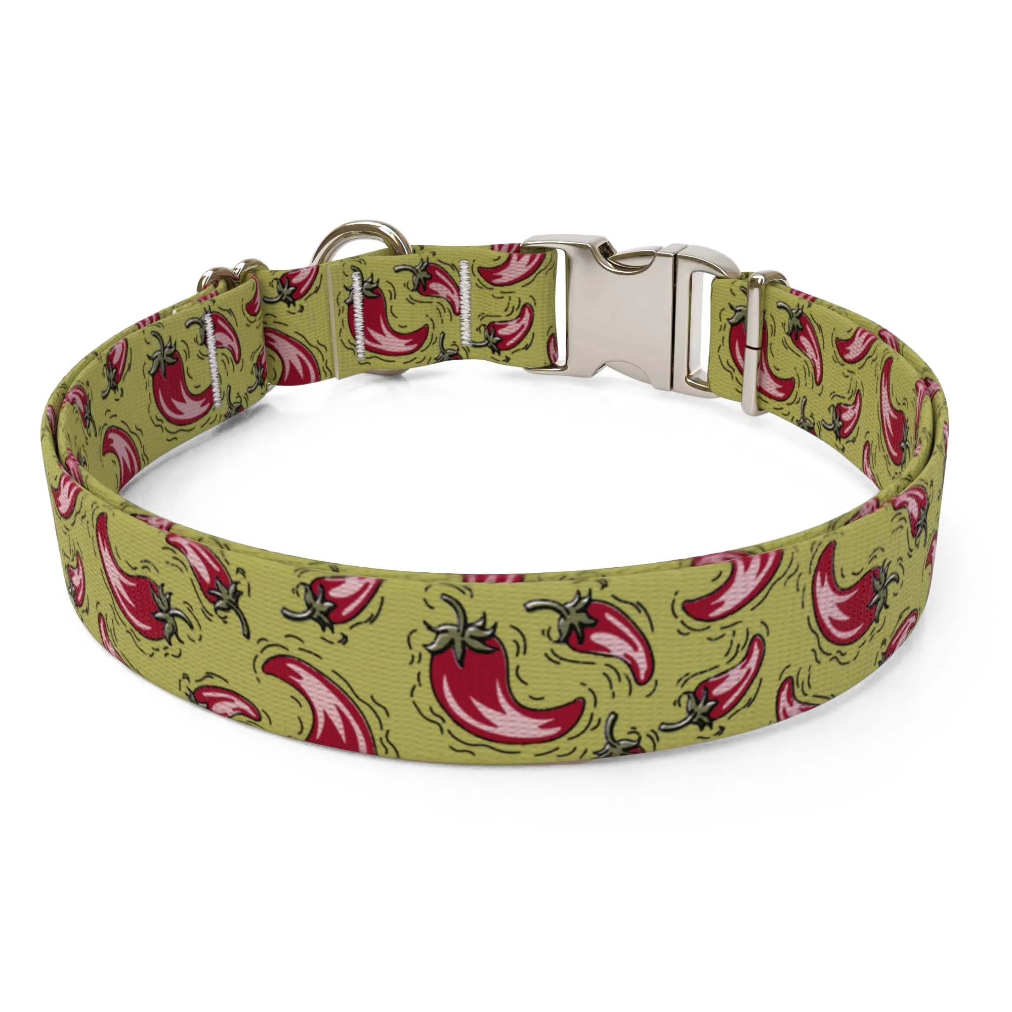 Hot Peppers Dog Collar - Image 2