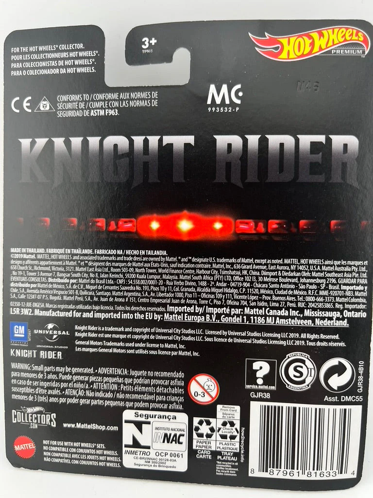 Hot Wheels K.I.T.T. Super Pursuit Mode – Knight Rider (Premium Series) - Image 3