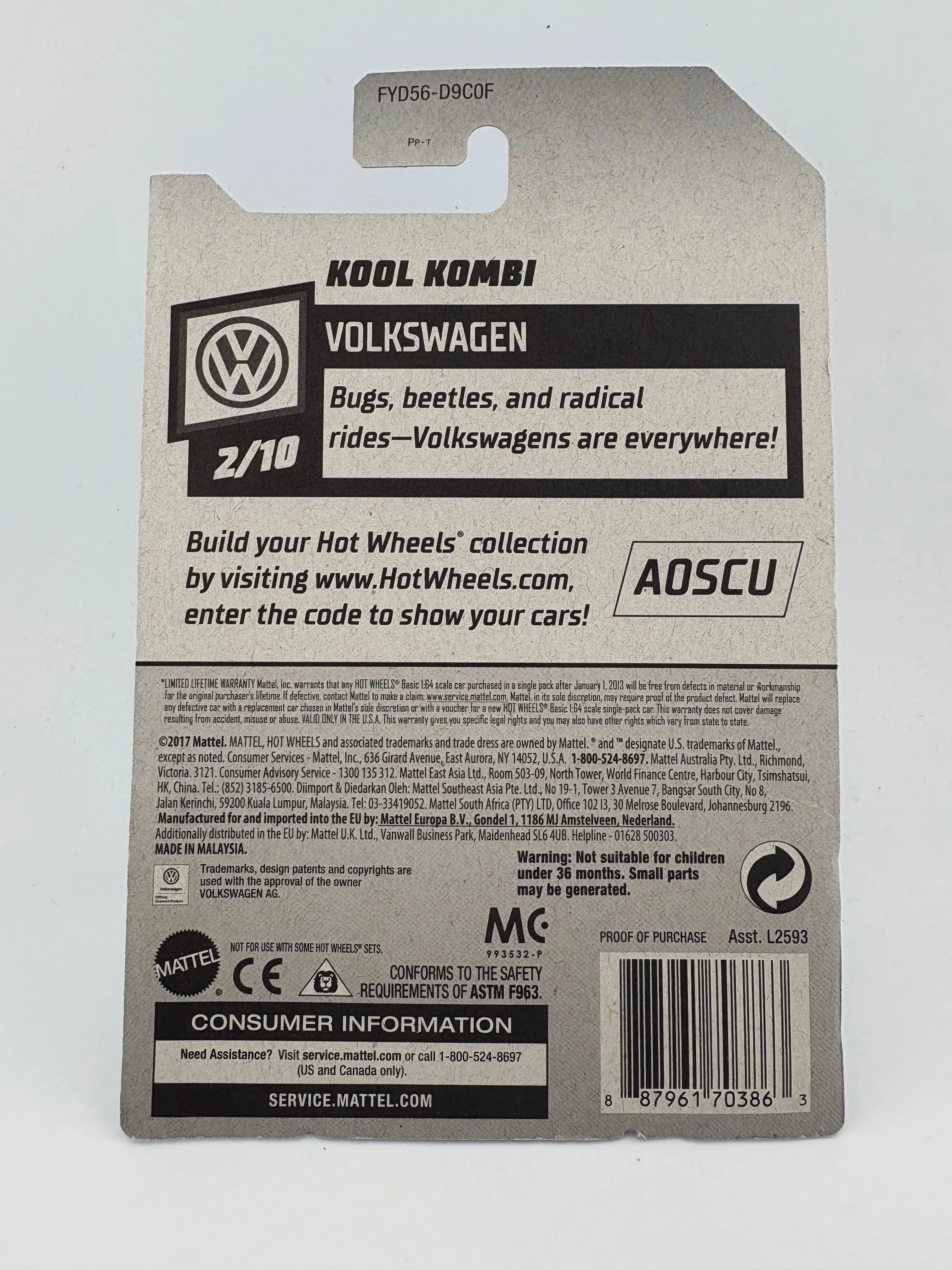 Hot Wheels Kool Kombi – Urban Outlaw Edition - Image 2