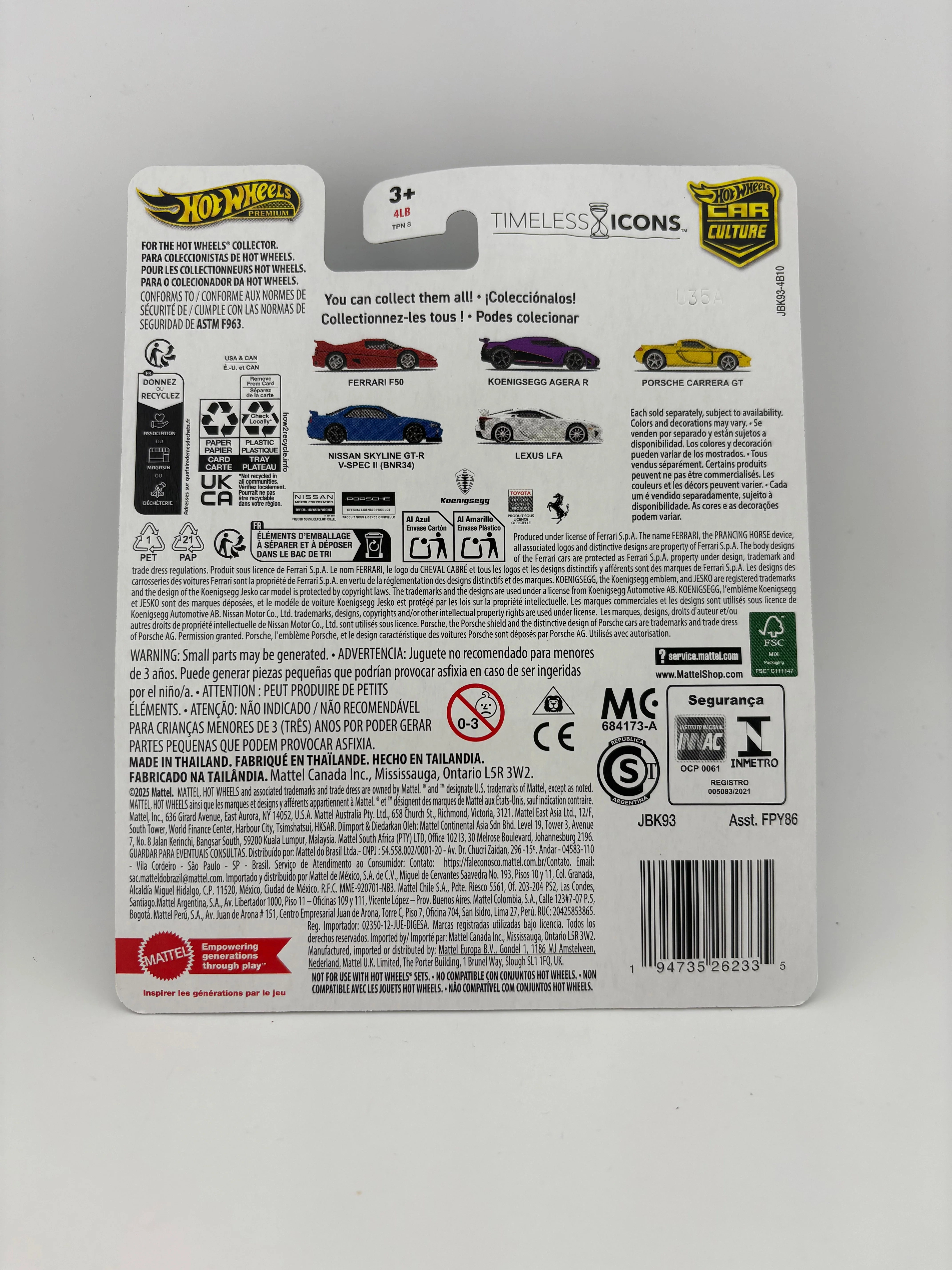 Hot Wheels Premium Timeless Icons – Koenigsegg Agera R - Image 2