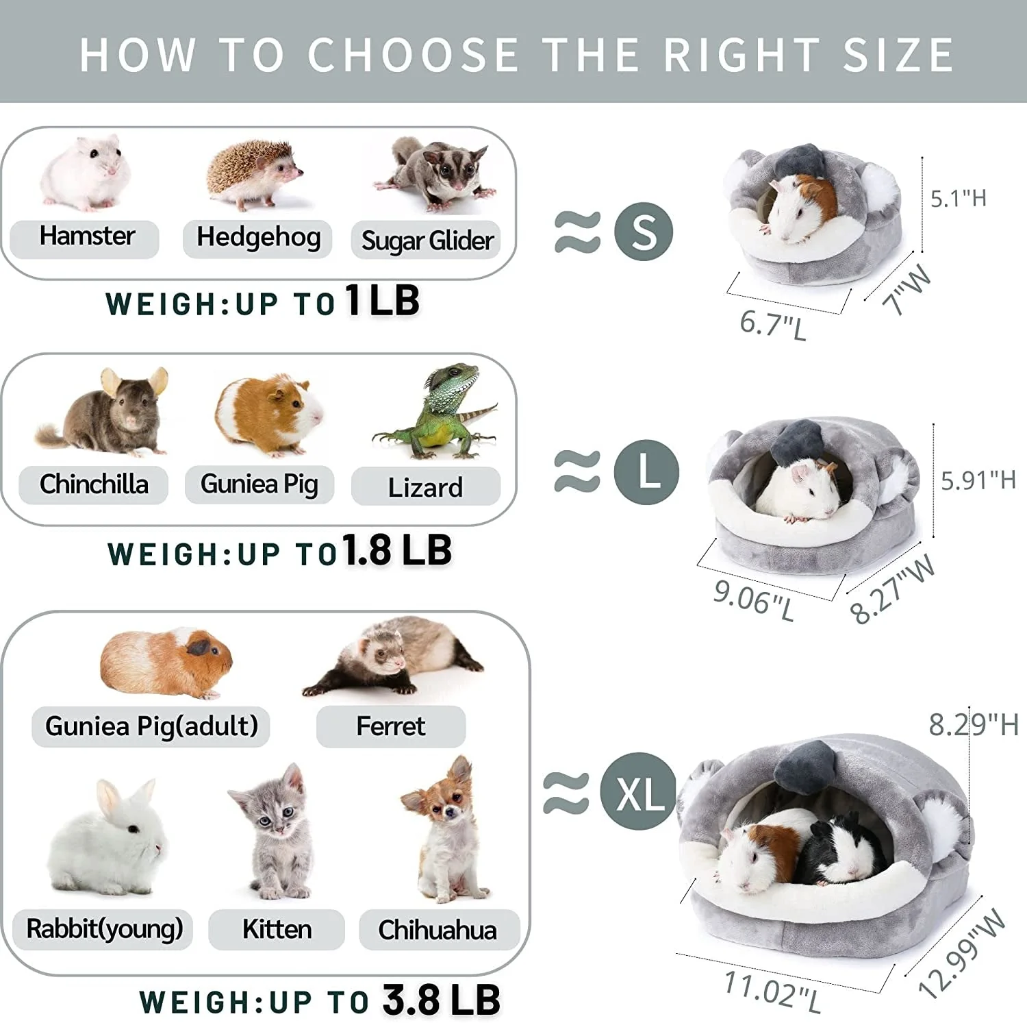 House Cage Accessories Bed Sleeping Bag - Image 3