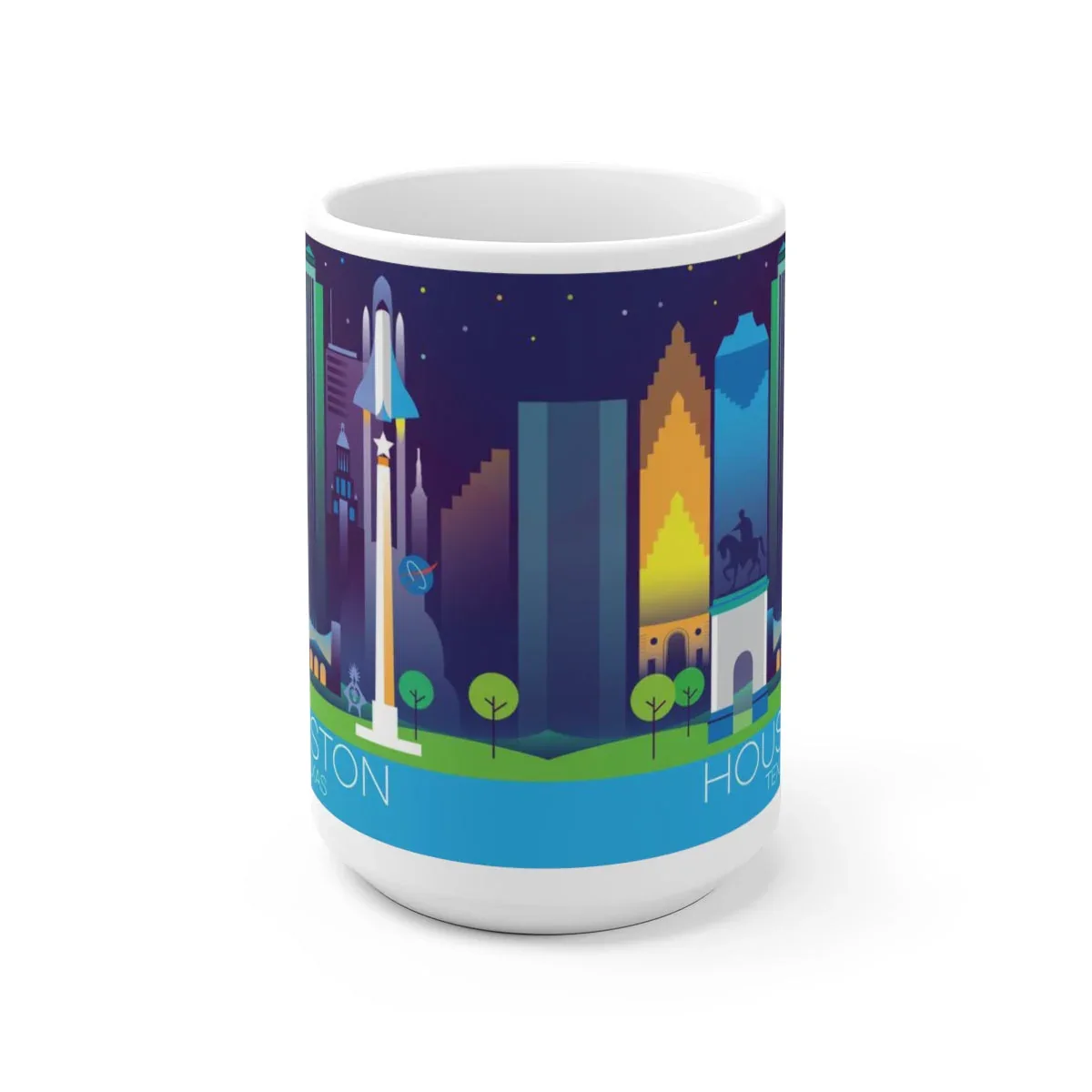 HOUSTON 11 OZ OR 15 OZ CERAMIC MUG - Image 2
