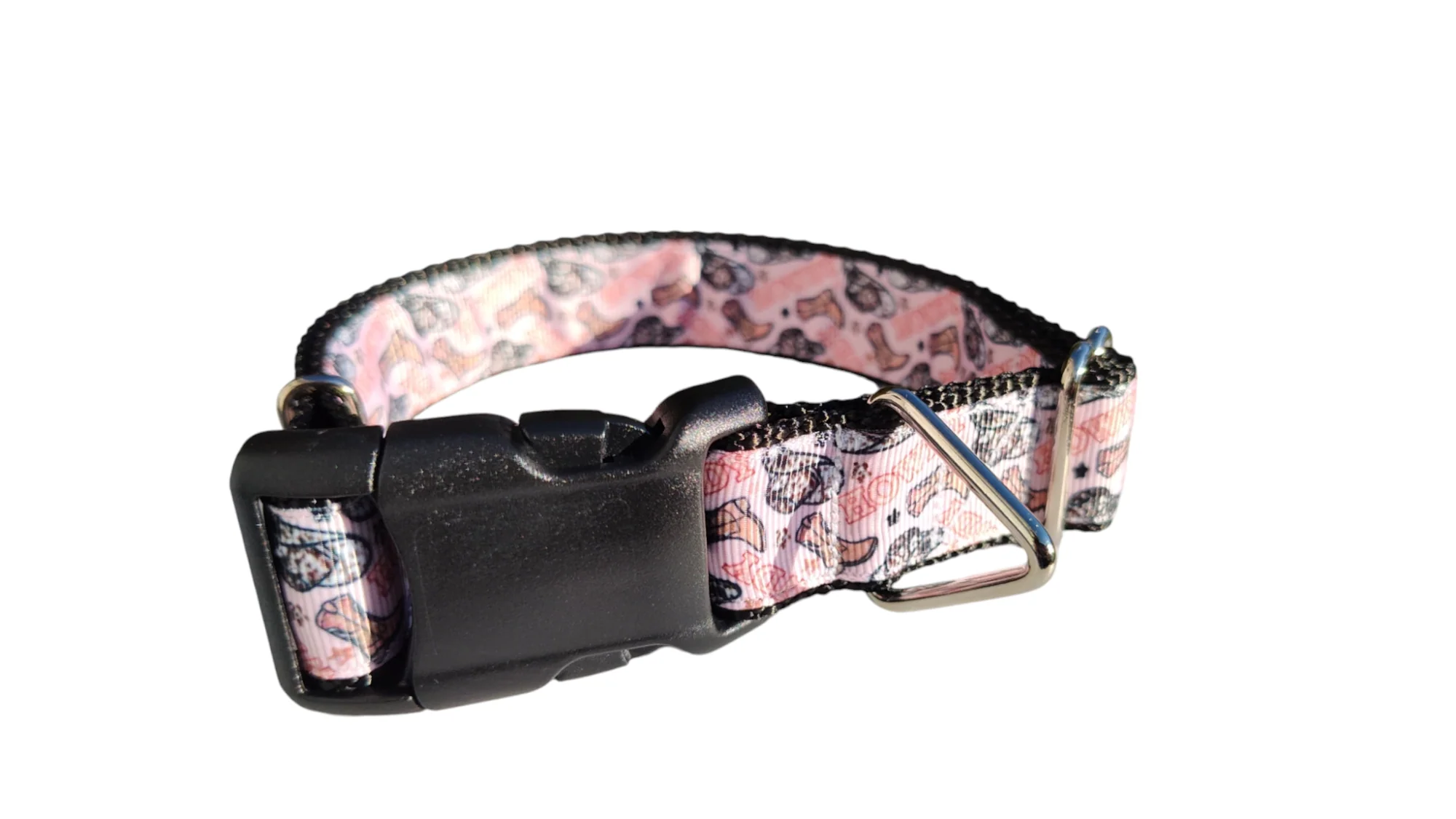 Howdy Western Nylon Dog Collar - Image 2