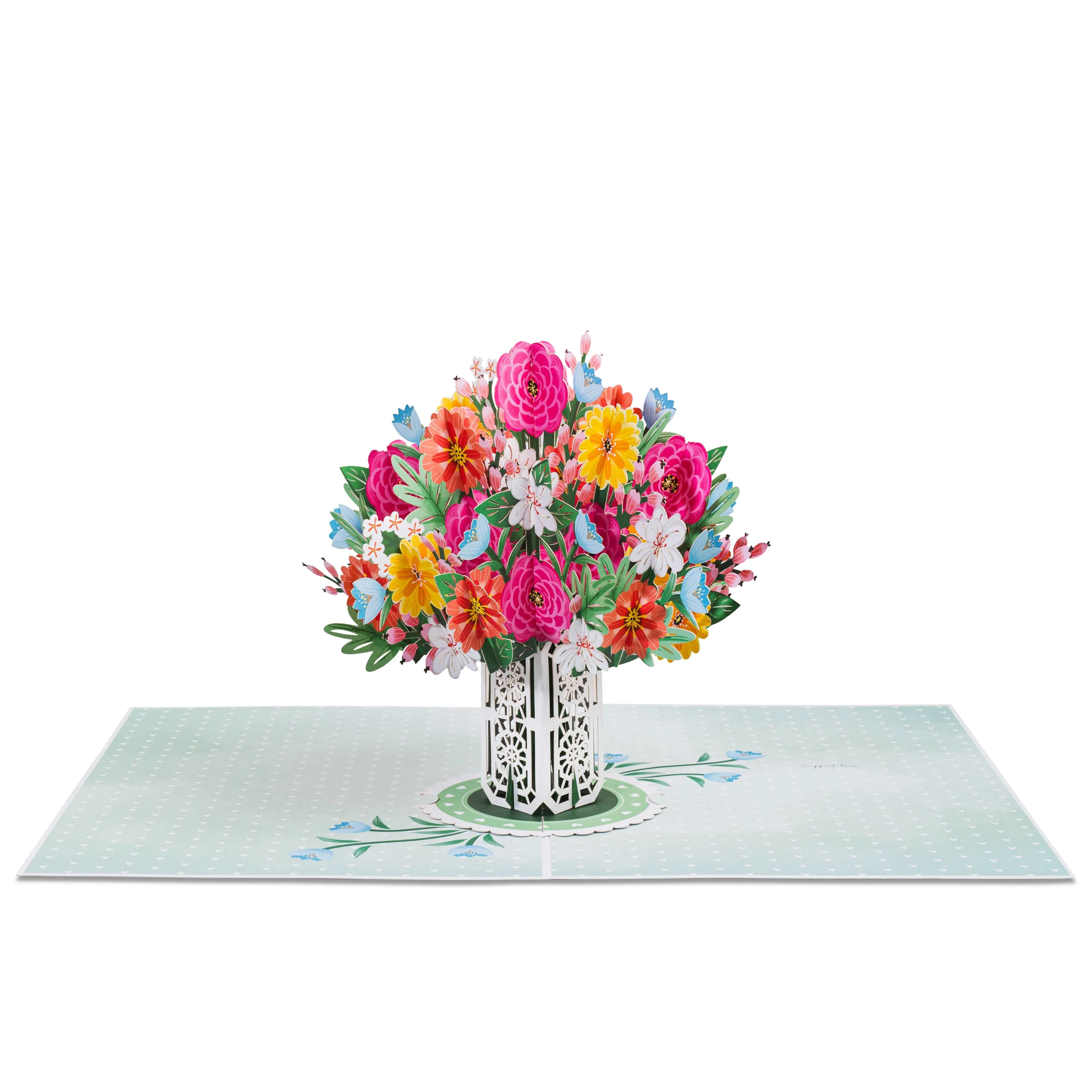HugePop Blissful Flower Bouquet Pop Up with Detachable Paper Flower - Image 8