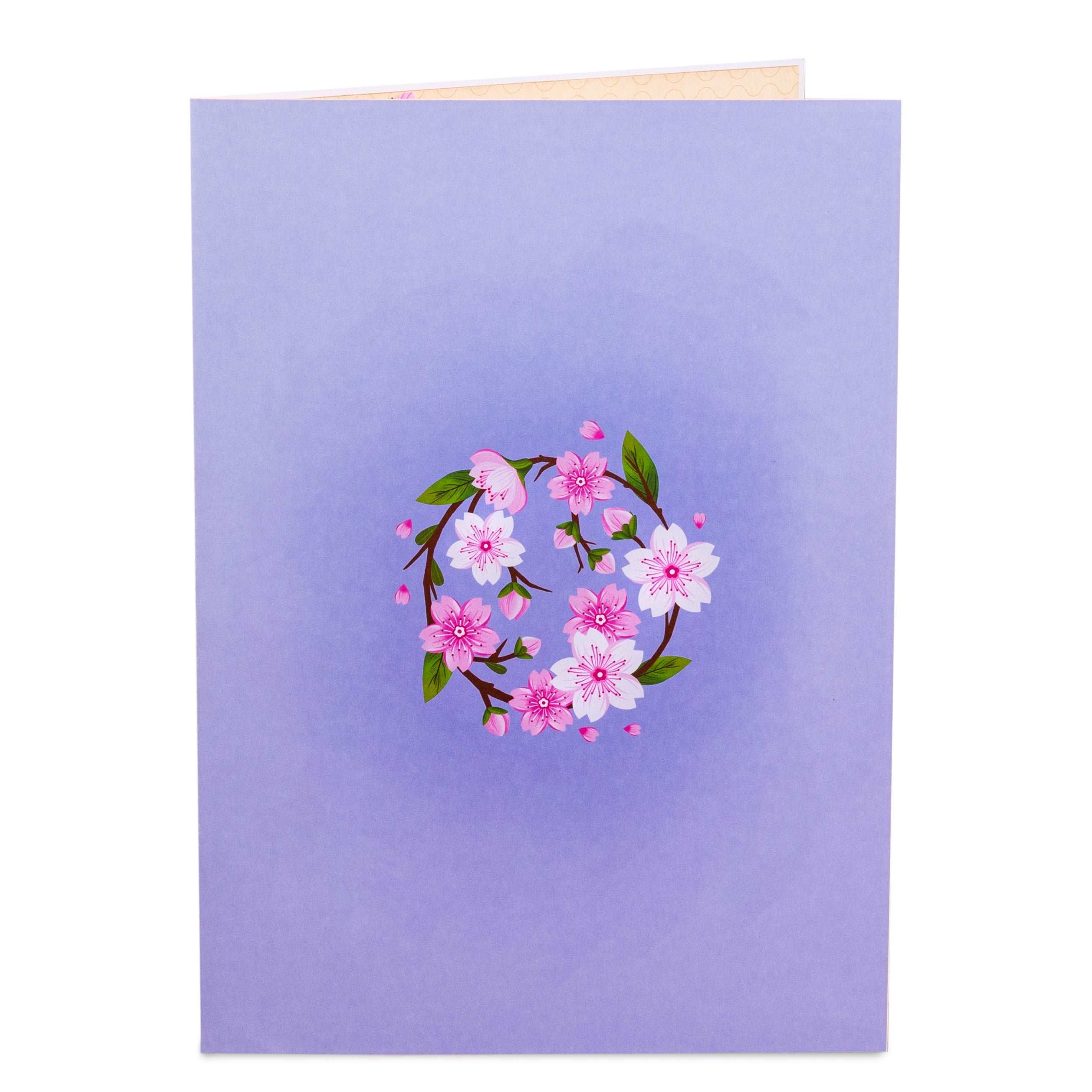 HugePop Cherry Blossom Pop Up Flower Bouquet with Detachable Flowers - Image 8