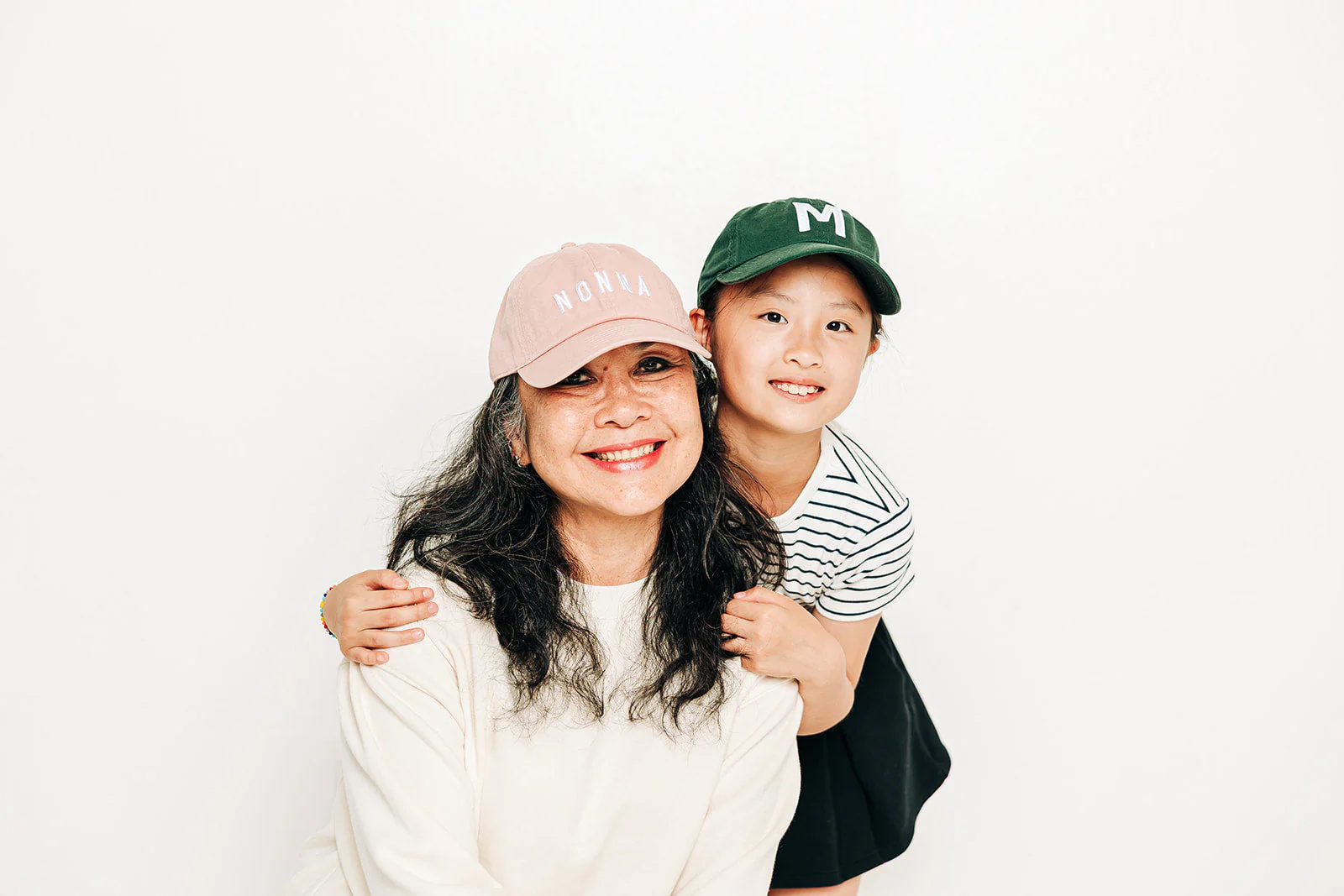 Hunter Green Letter Baseball Hat - Image 4