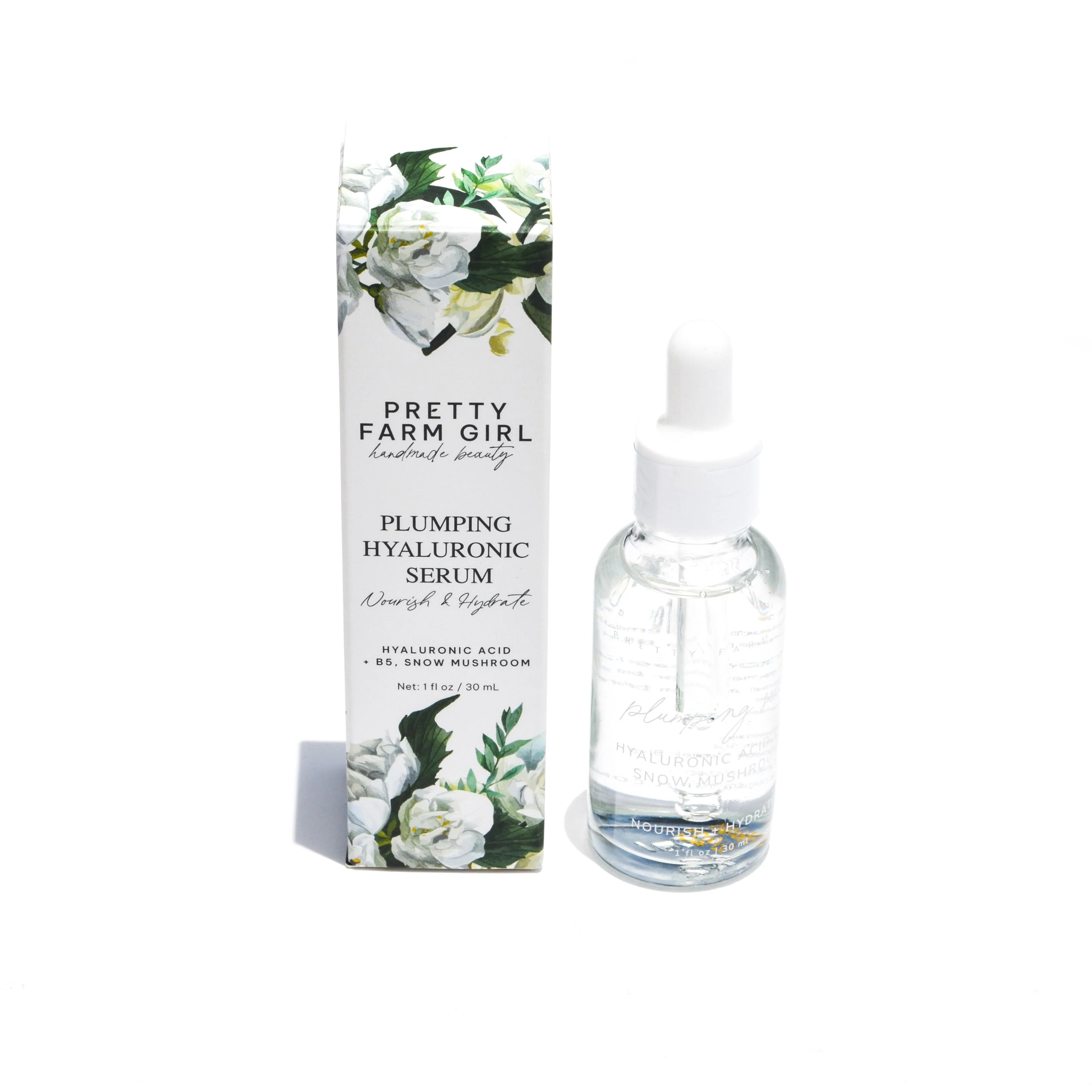 Hyaluronic Plumping Serum with Vitamin B5 + Snow Mushroom - Image 2