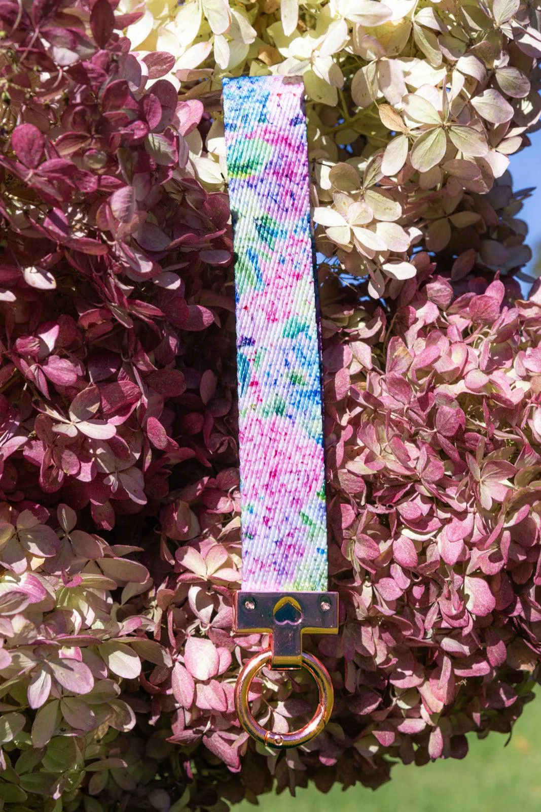 Hydrangea Haven Wristlet Keychain - Image 2