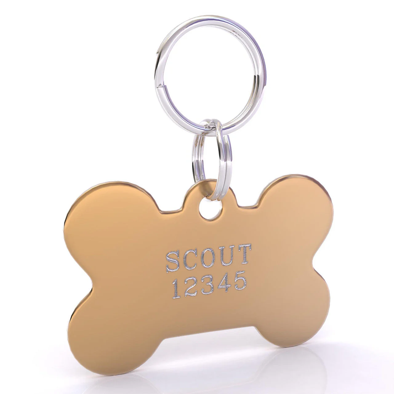 HyperLite Bone Dog ID Tag with Engraving - Image 3