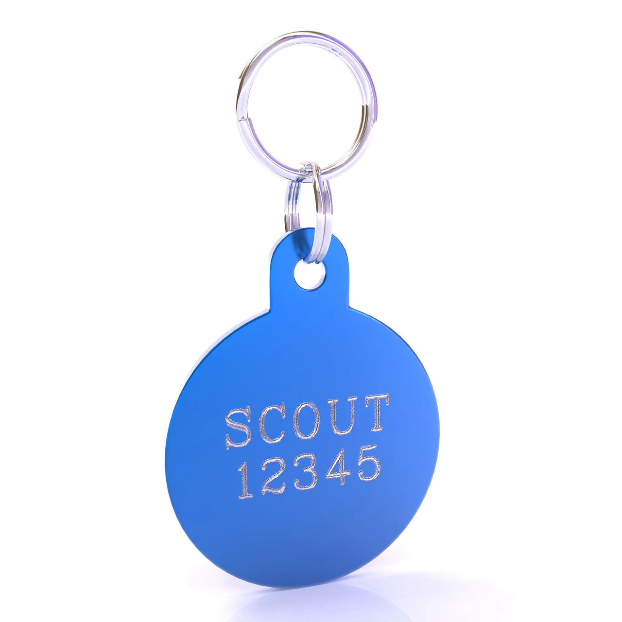 HyperLite Circle Dog ID Tag with Engraving - Image 4