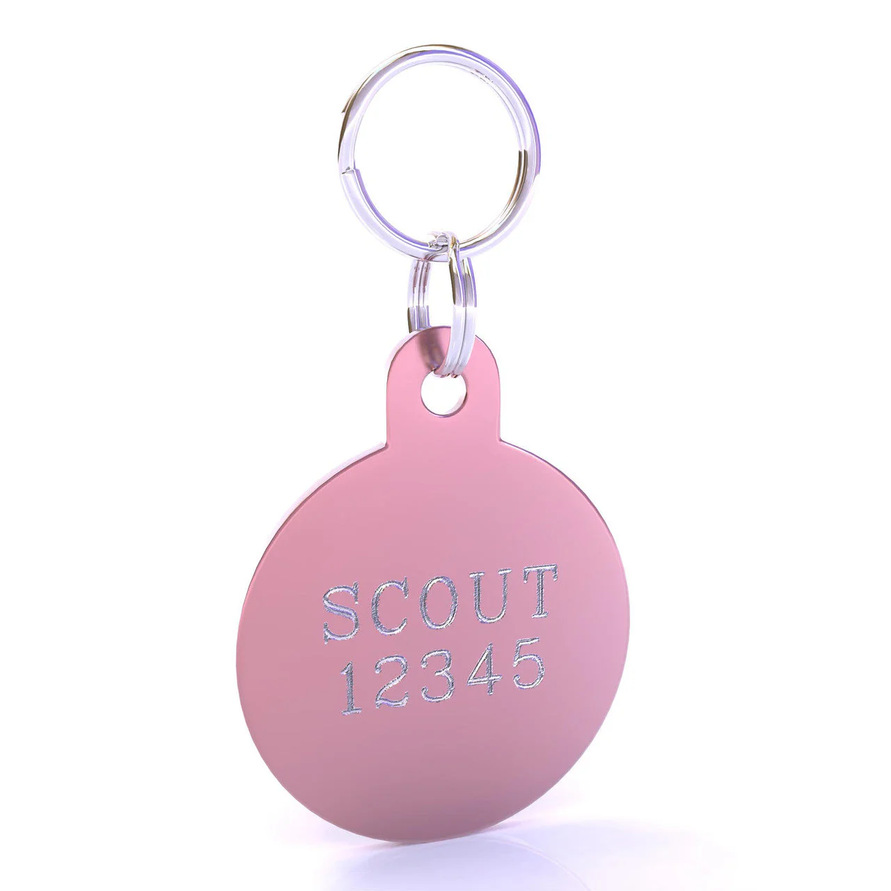 HyperLite Circle Dog ID Tag with Engraving - Image 5