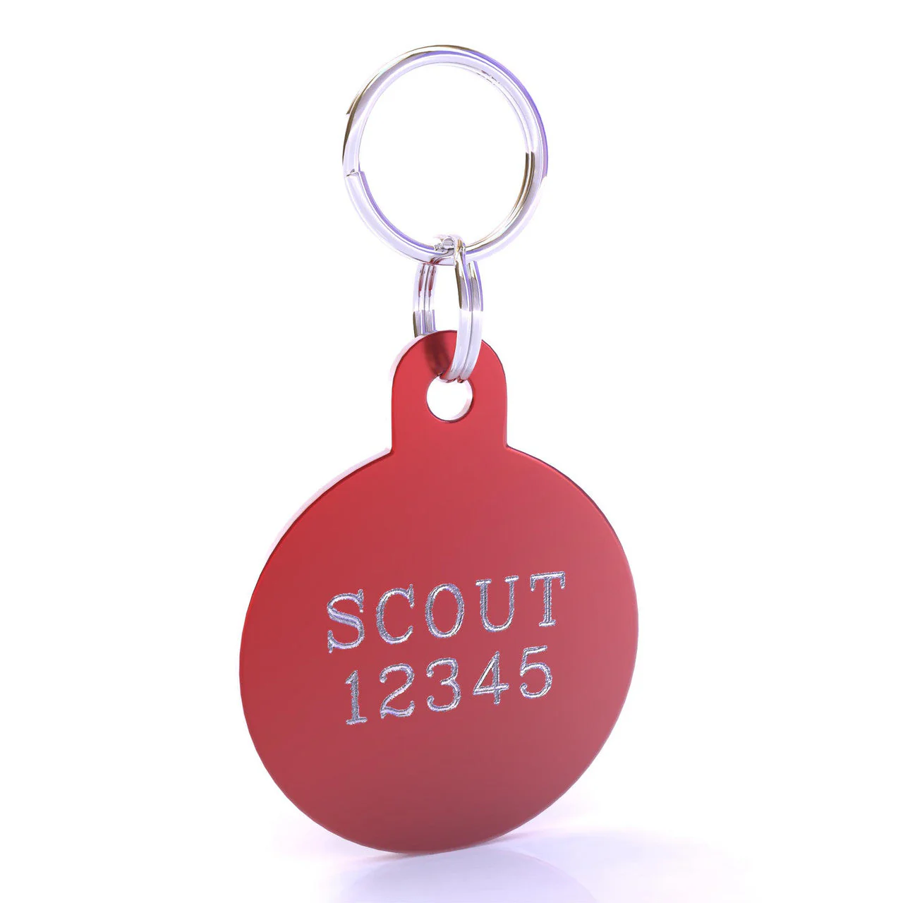 HyperLite Circle Dog ID Tag with Engraving - Image 7