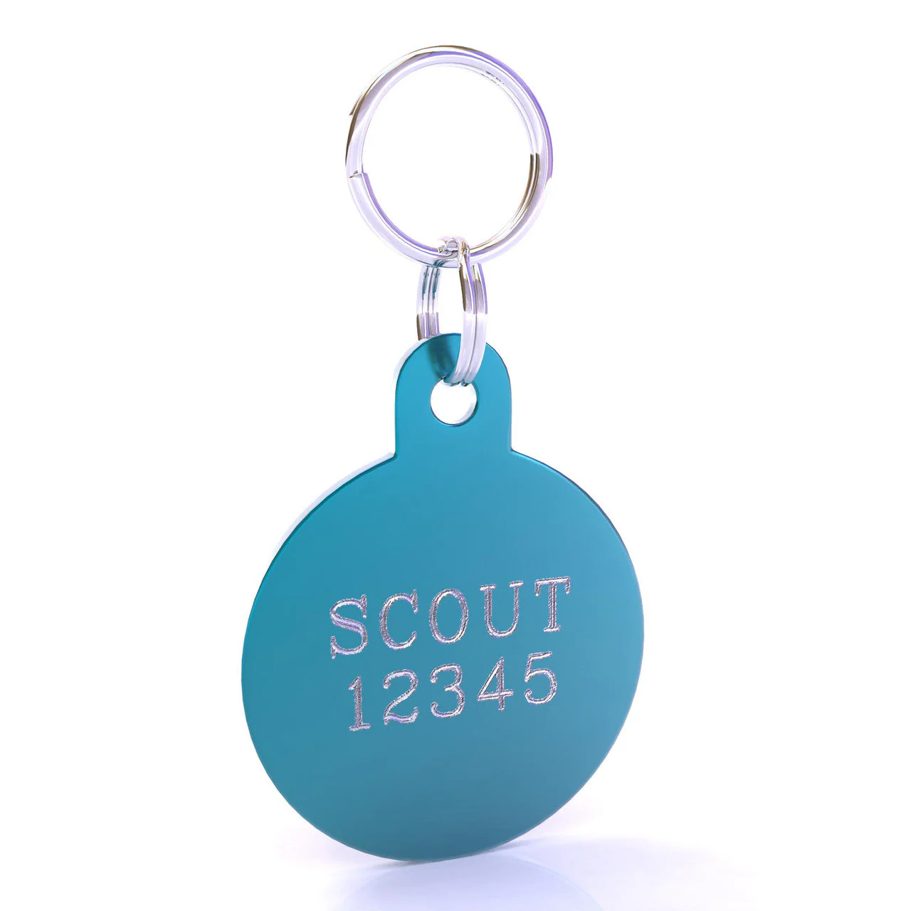 HyperLite Circle Dog ID Tag with Engraving - Image 9