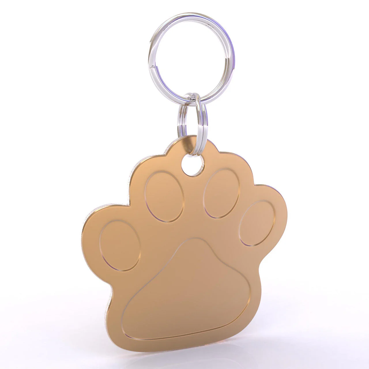 HyperLite Paw Dog ID Tag with Engraving - Image 2