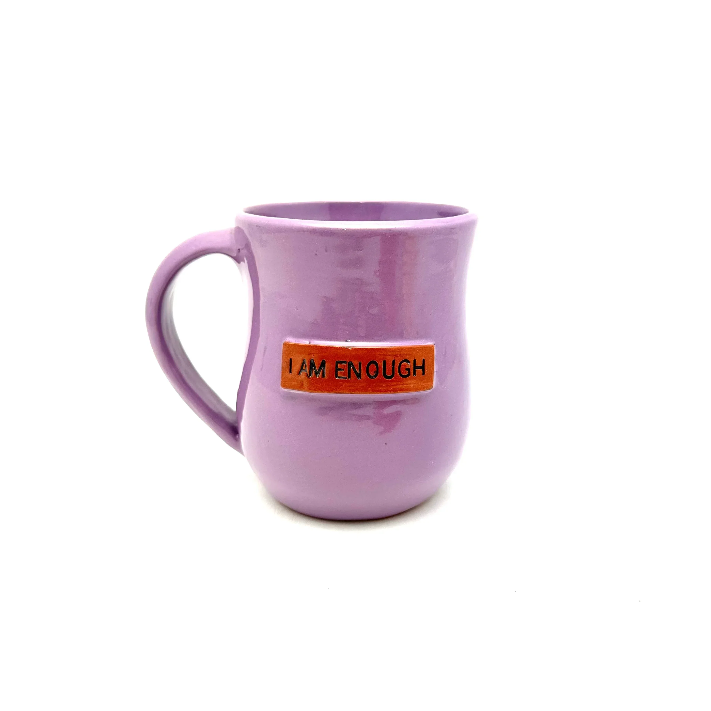 I am Enough Mug- Lavender - Image 3