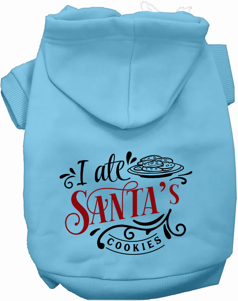 I Ate Santa's Cookies Pet Hoodie - Image 3