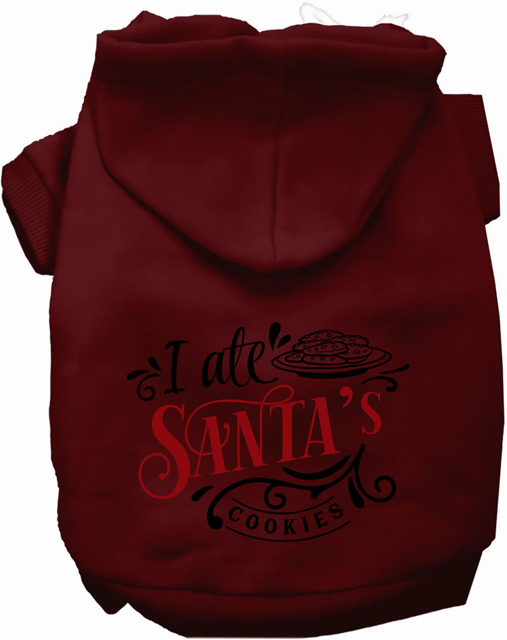 I Ate Santa's Cookies Pet Hoodie - Image 8