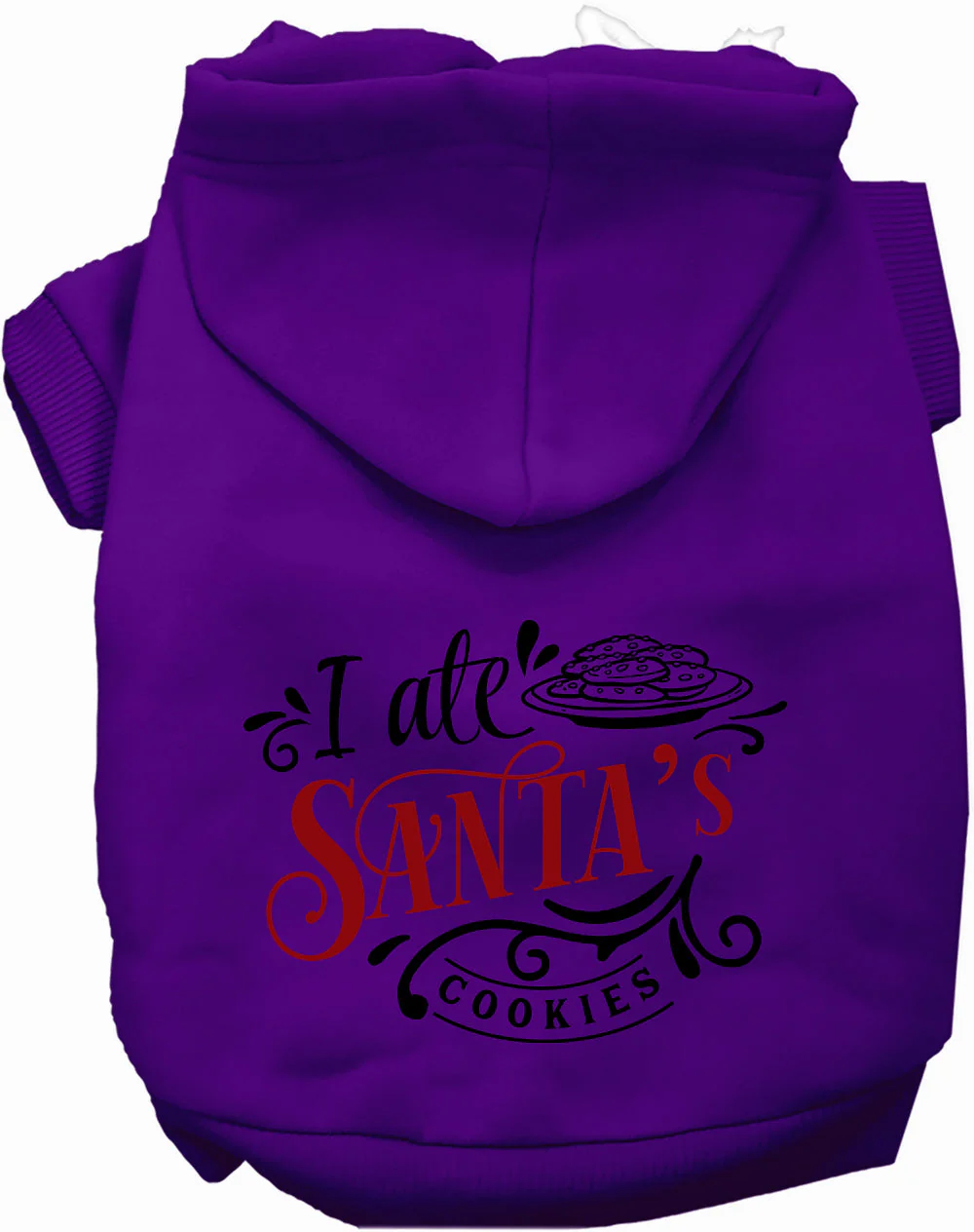 I Ate Santa's Cookies Pet Hoodie - Image 9