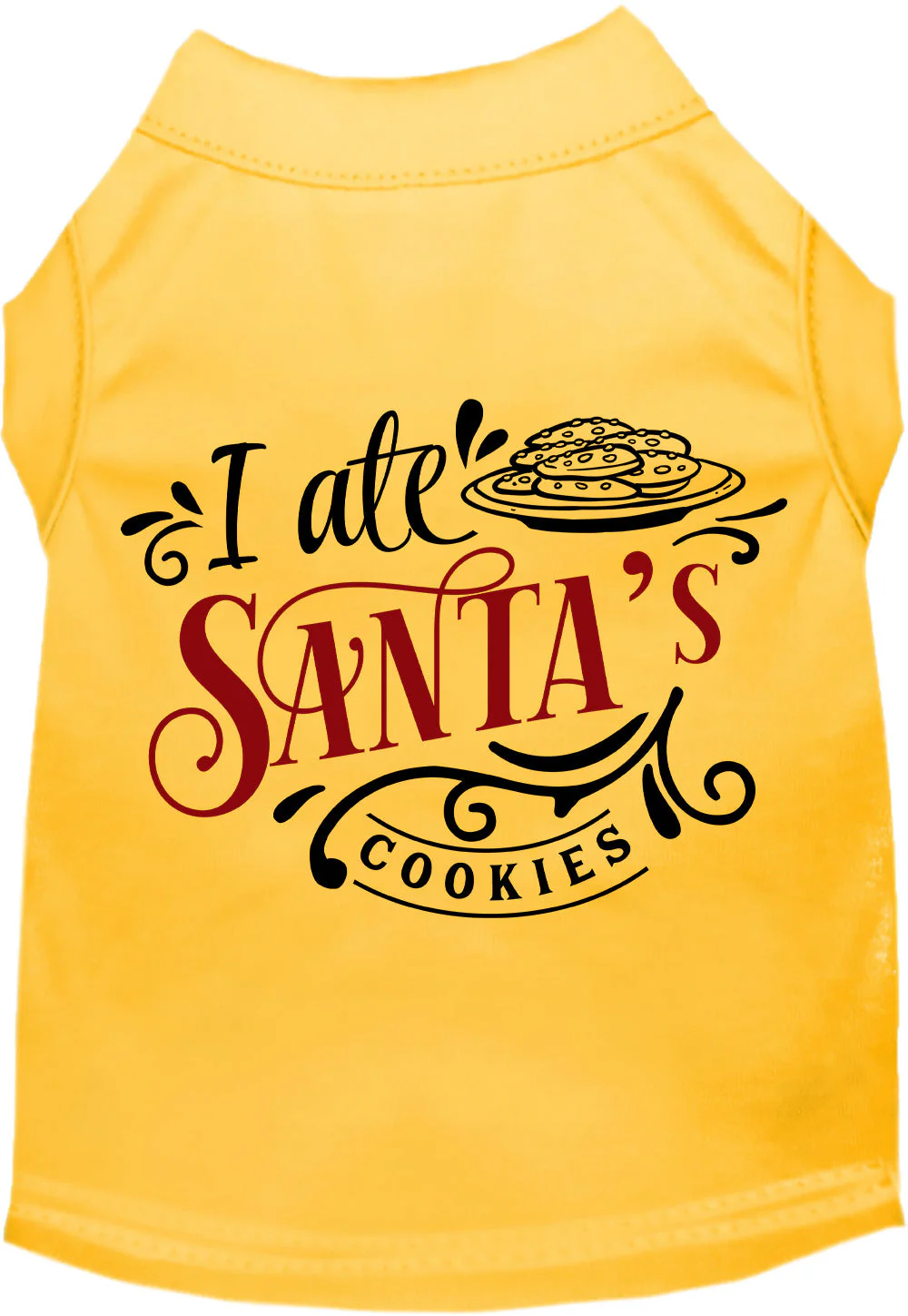 I Ate Santa's Cookies Pet Shirt - Image 11