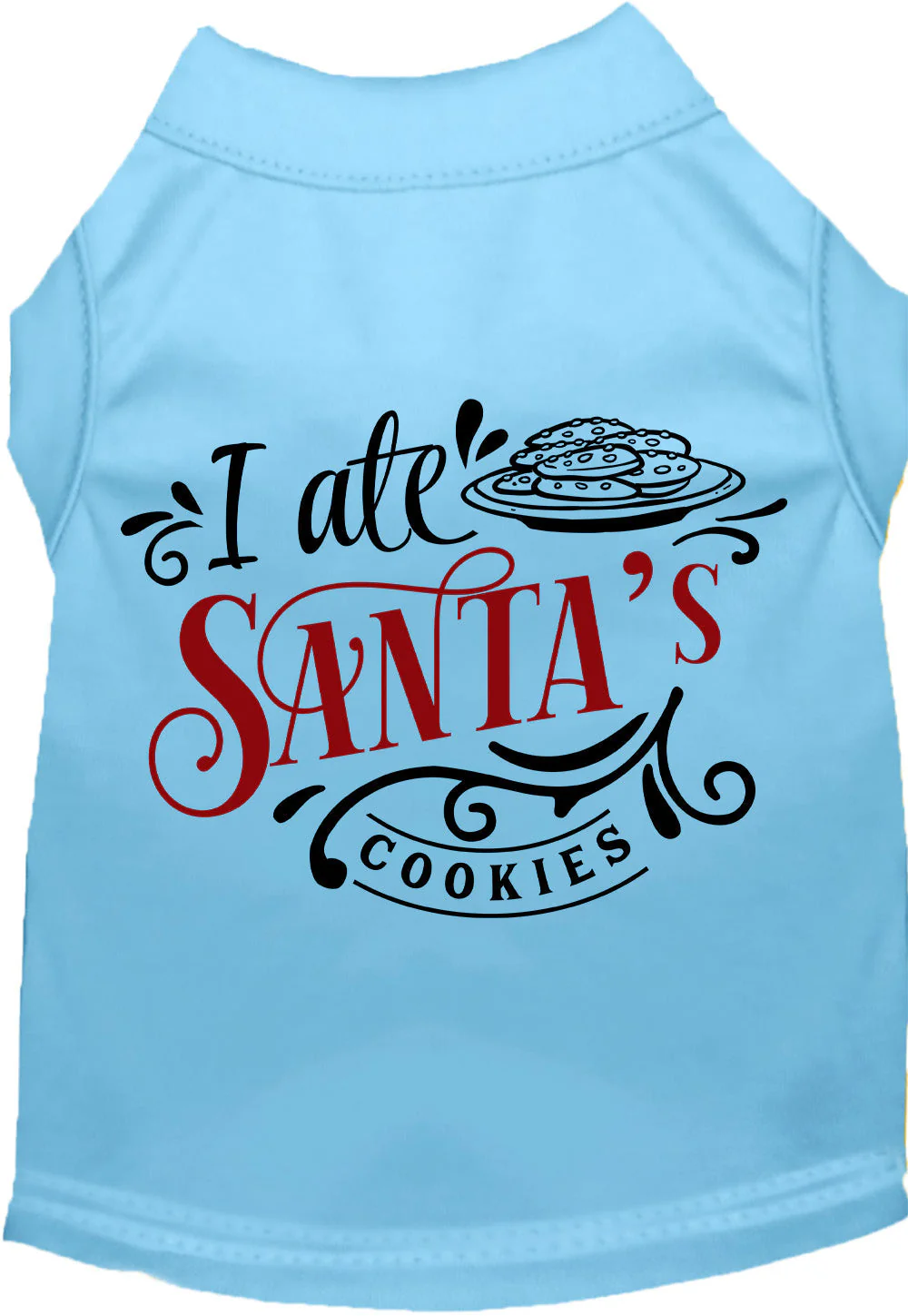 I Ate Santa's Cookies Pet Shirt - Image 3