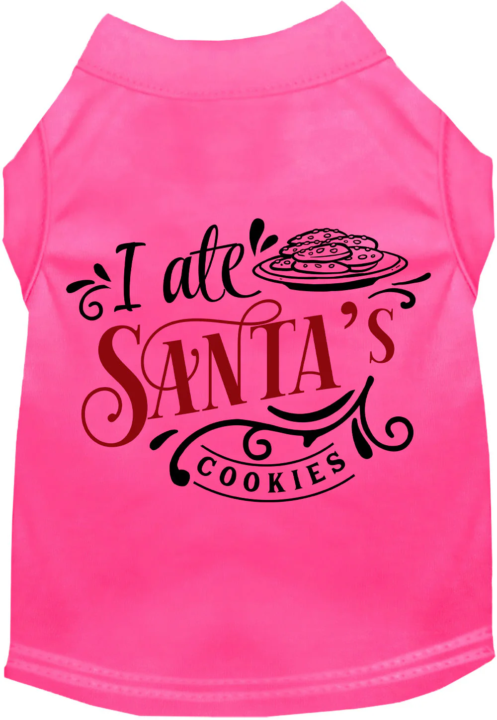 I Ate Santa's Cookies Pet Shirt - Image 5