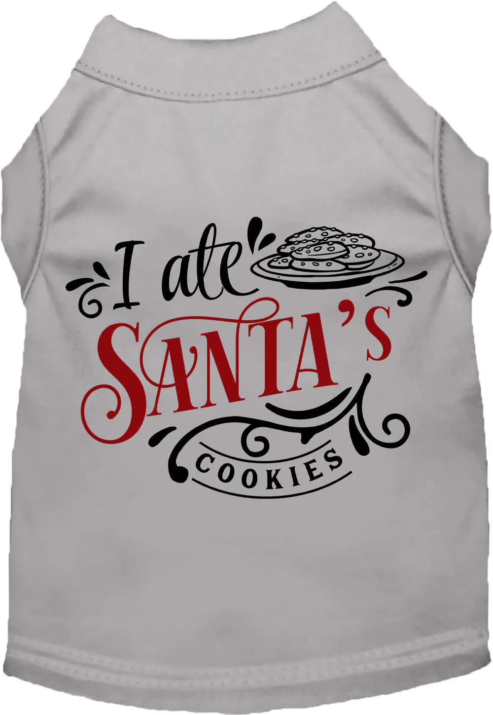 I Ate Santa's Cookies Pet Shirt - Image 6