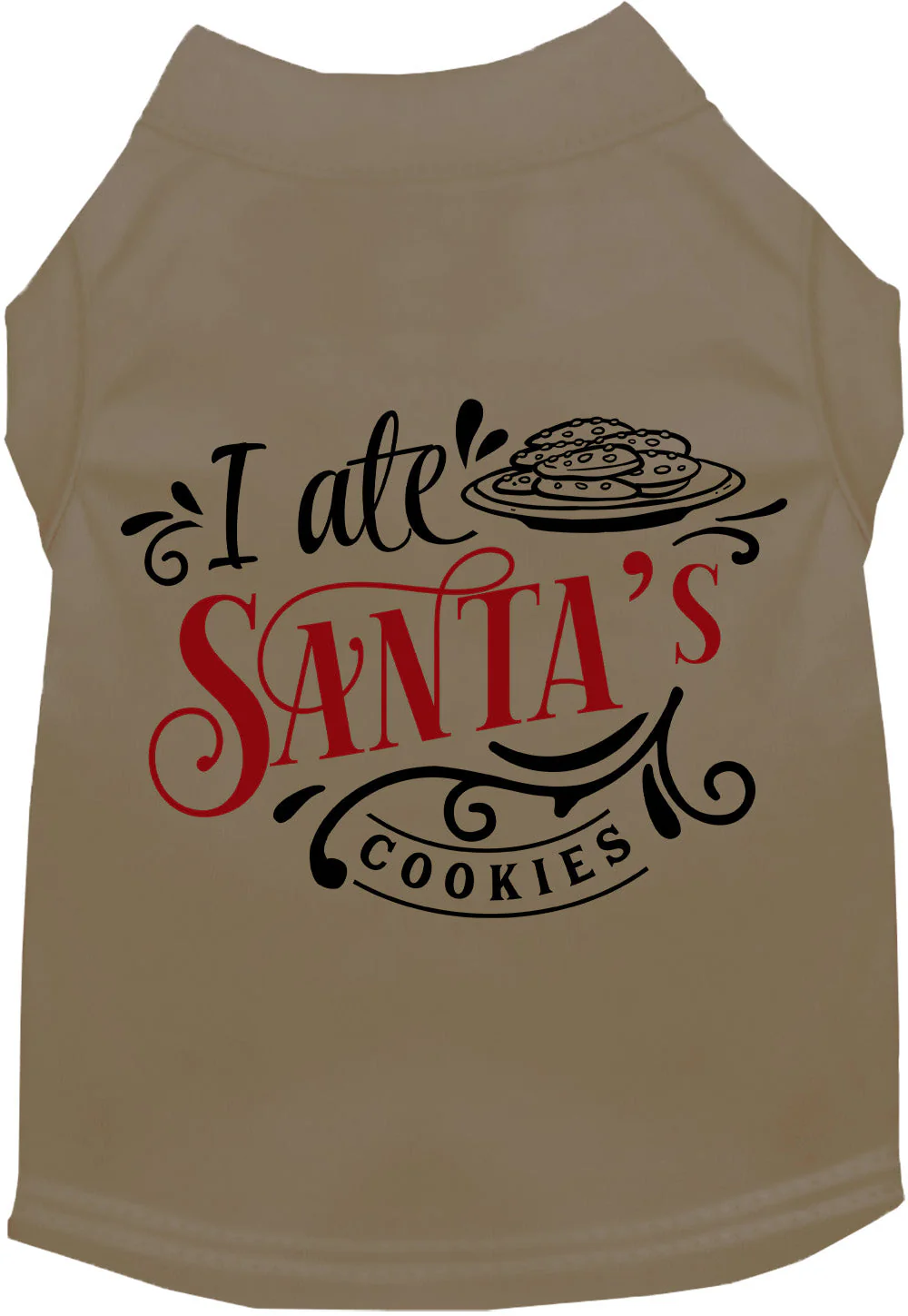 I Ate Santa's Cookies Pet Shirt - Image 9