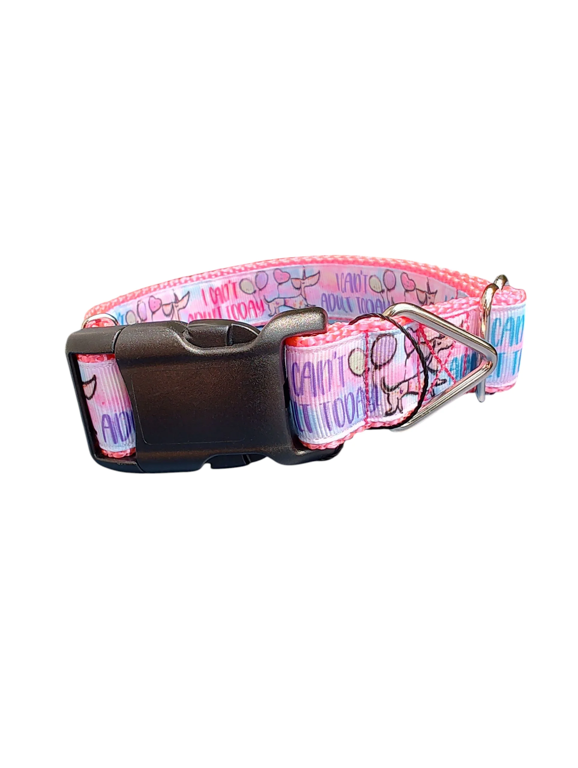 I Can't Adult Today Nylon Dog Collar - Image 2