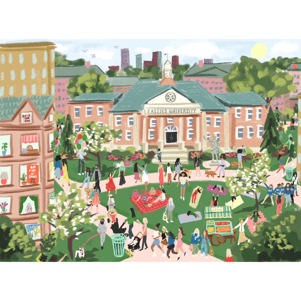 I Love it Here! 1000 Piece Jigsaw Puzzle by Puzzlefolk - Image 2