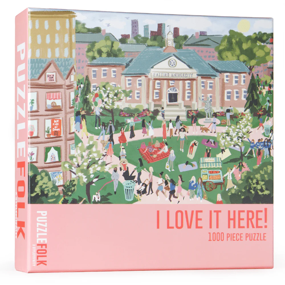 I Love it Here! 1000 Piece Jigsaw Puzzle by Puzzlefolk - Image 3
