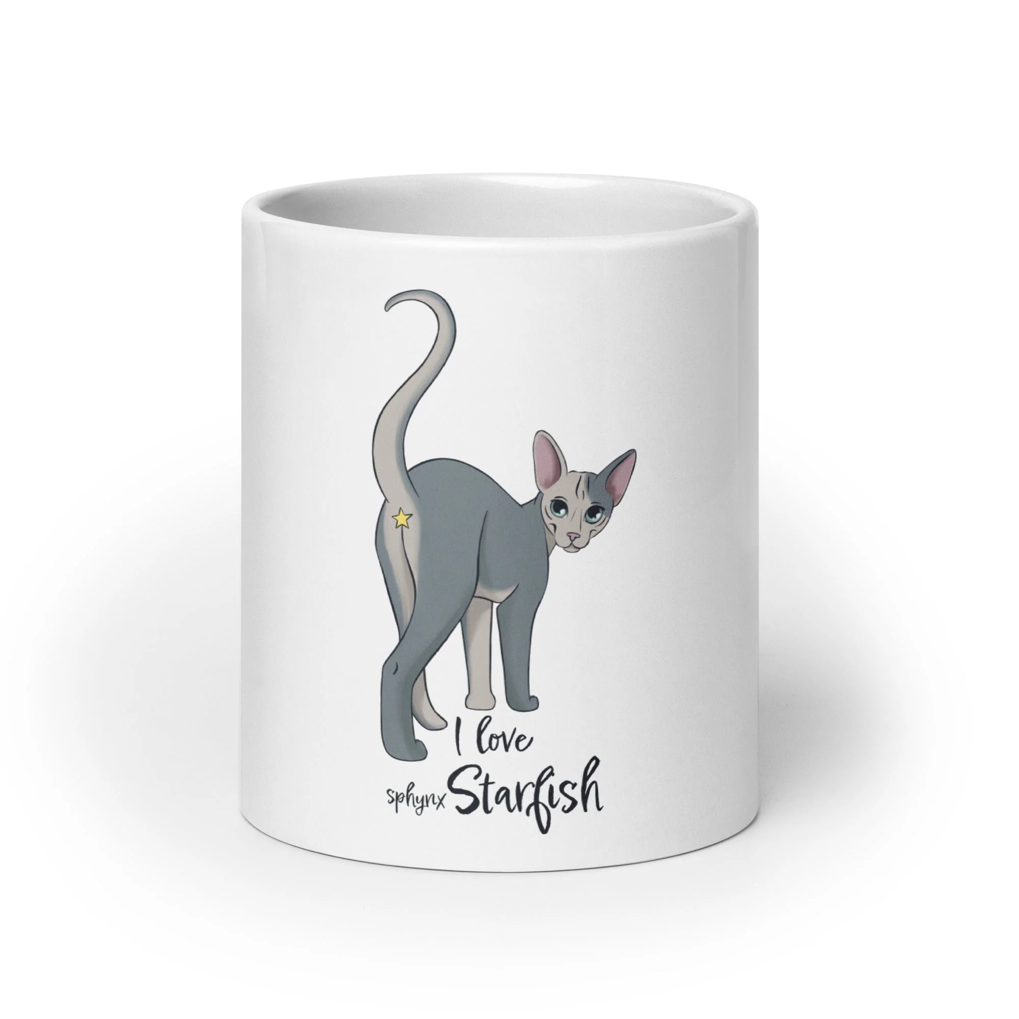 "I LOVE SPHYNX STARFISH" COFFEE MUG - Image 9