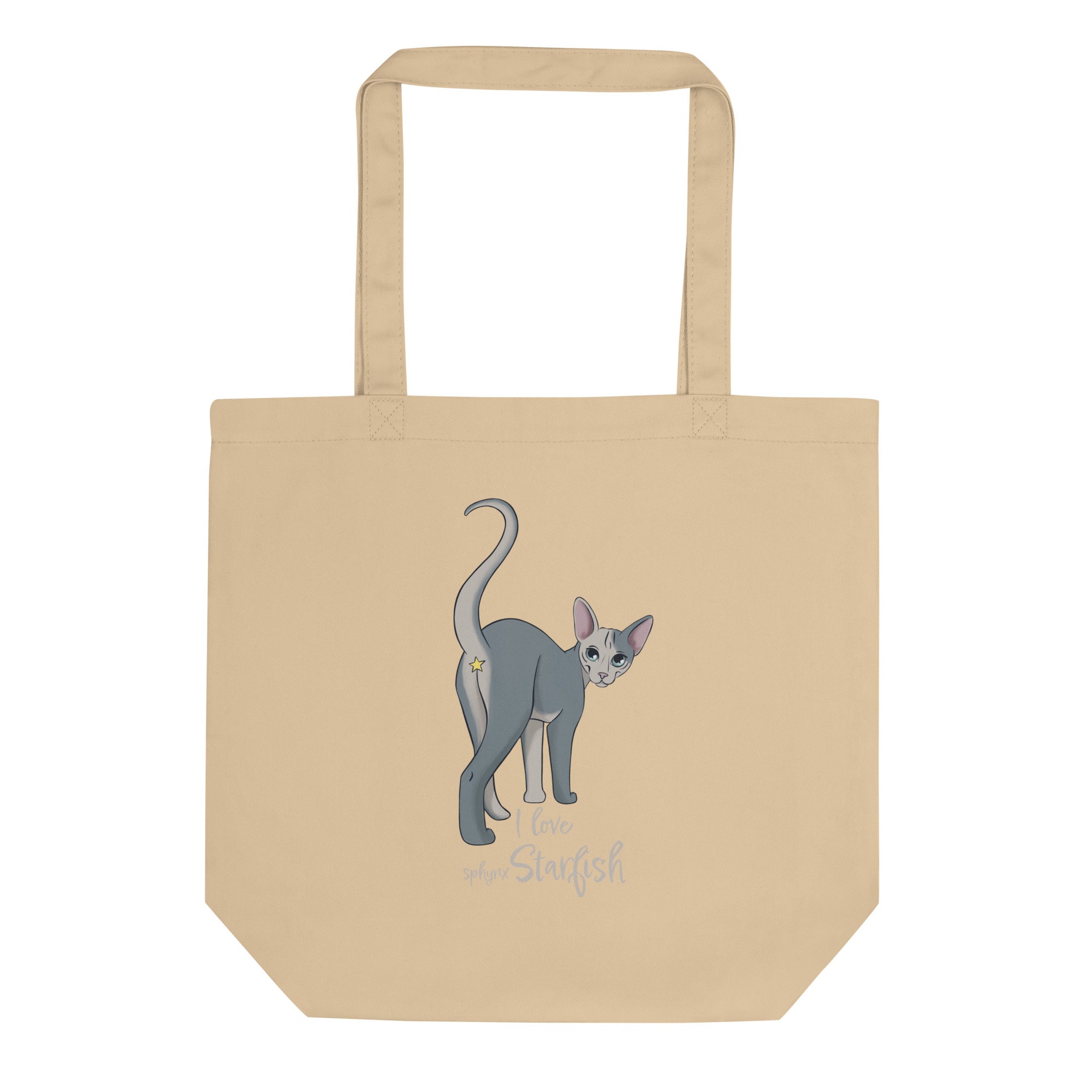 "I LOVE SPHYNX STARFISH" ECO TOTE - Image 2